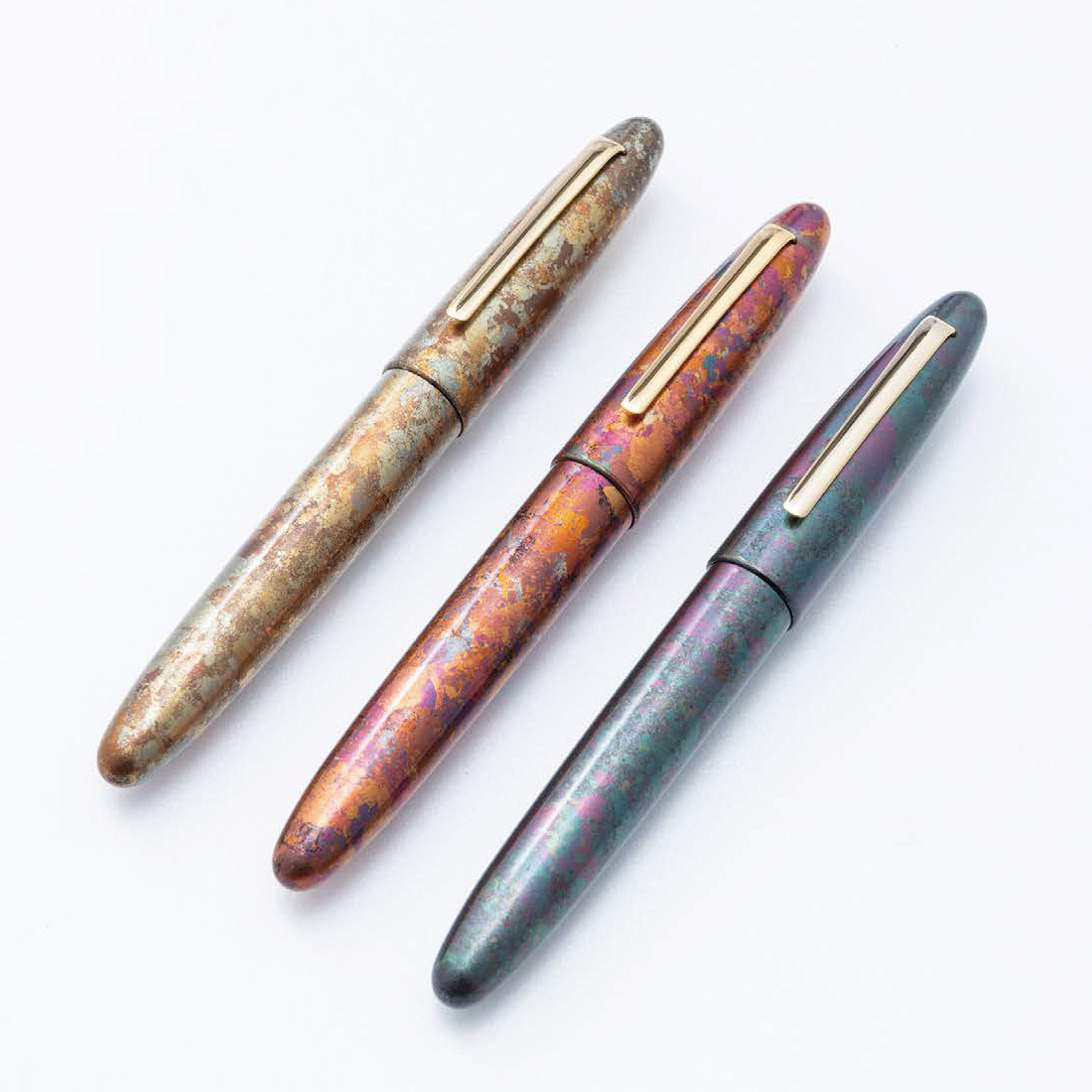 Taccia Leisurely Passage of Time Golden Yellow of Dawn Fountain pen