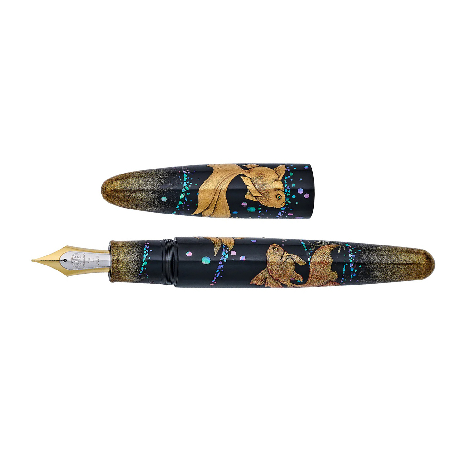 Taccia Miyabi Empress Maki-e Goldfish Suaka LE Fountain pen