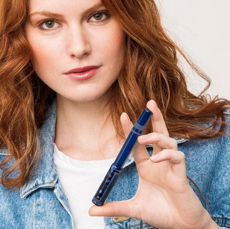 Tibaldi Perfecta Stonewash Blue Denim Fountain pen