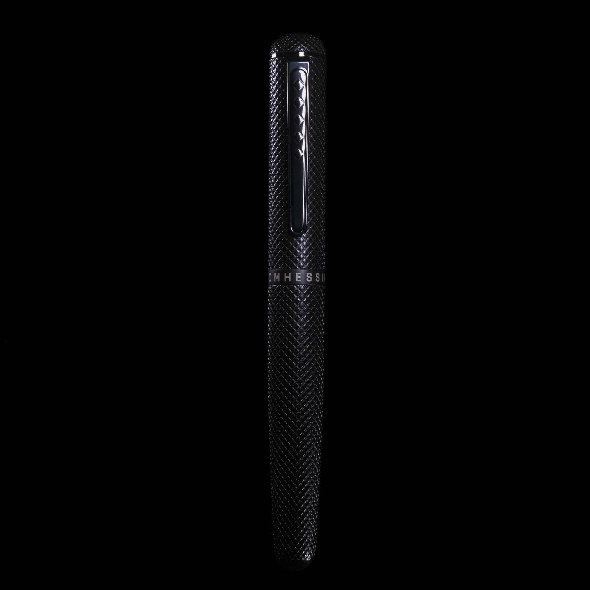 Tom Hessin Charles 1870 Gherkin Collection All Black Fountain pen
