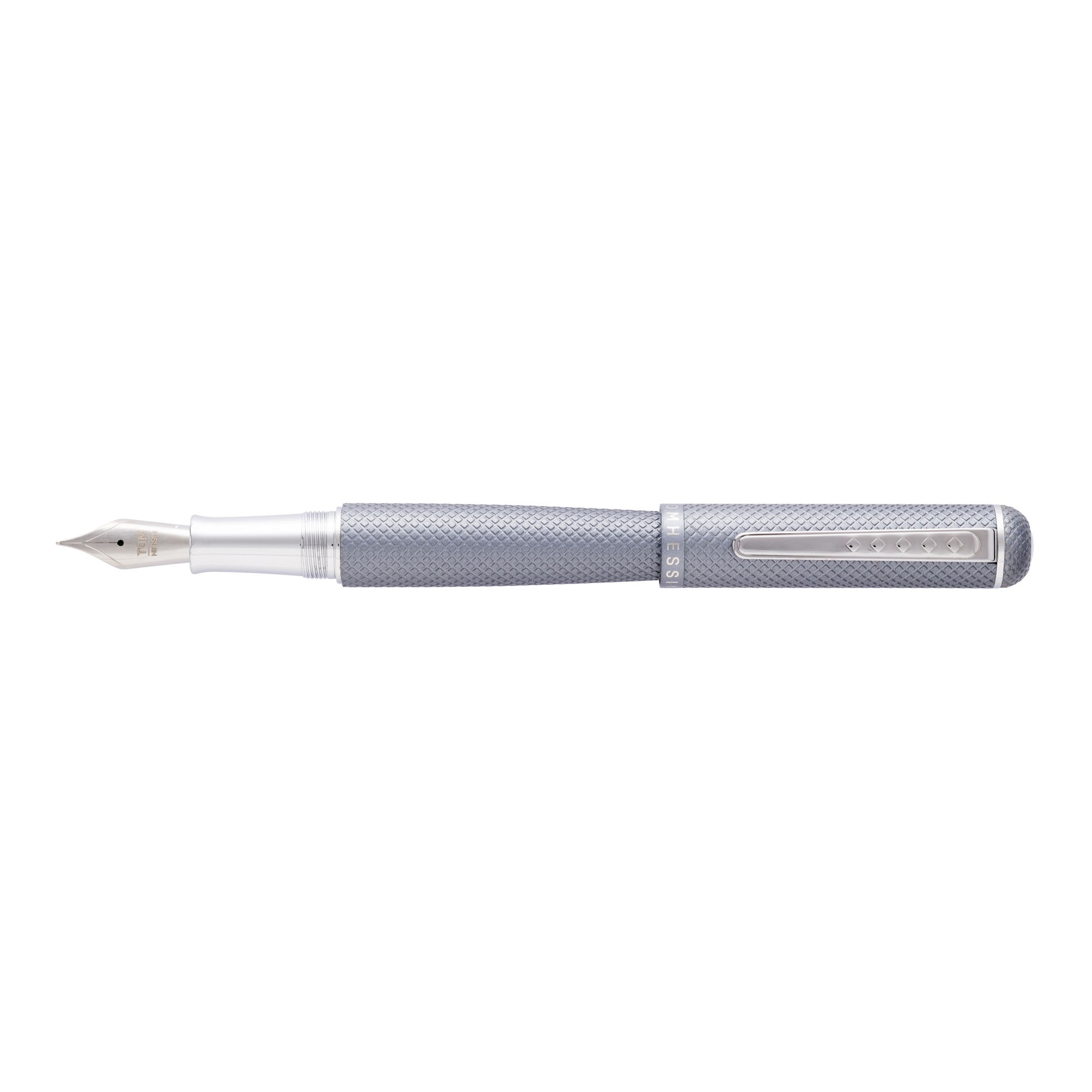 Tom Hessin Charles 1870 Gherkin Collection Monument Grey Fountain pen