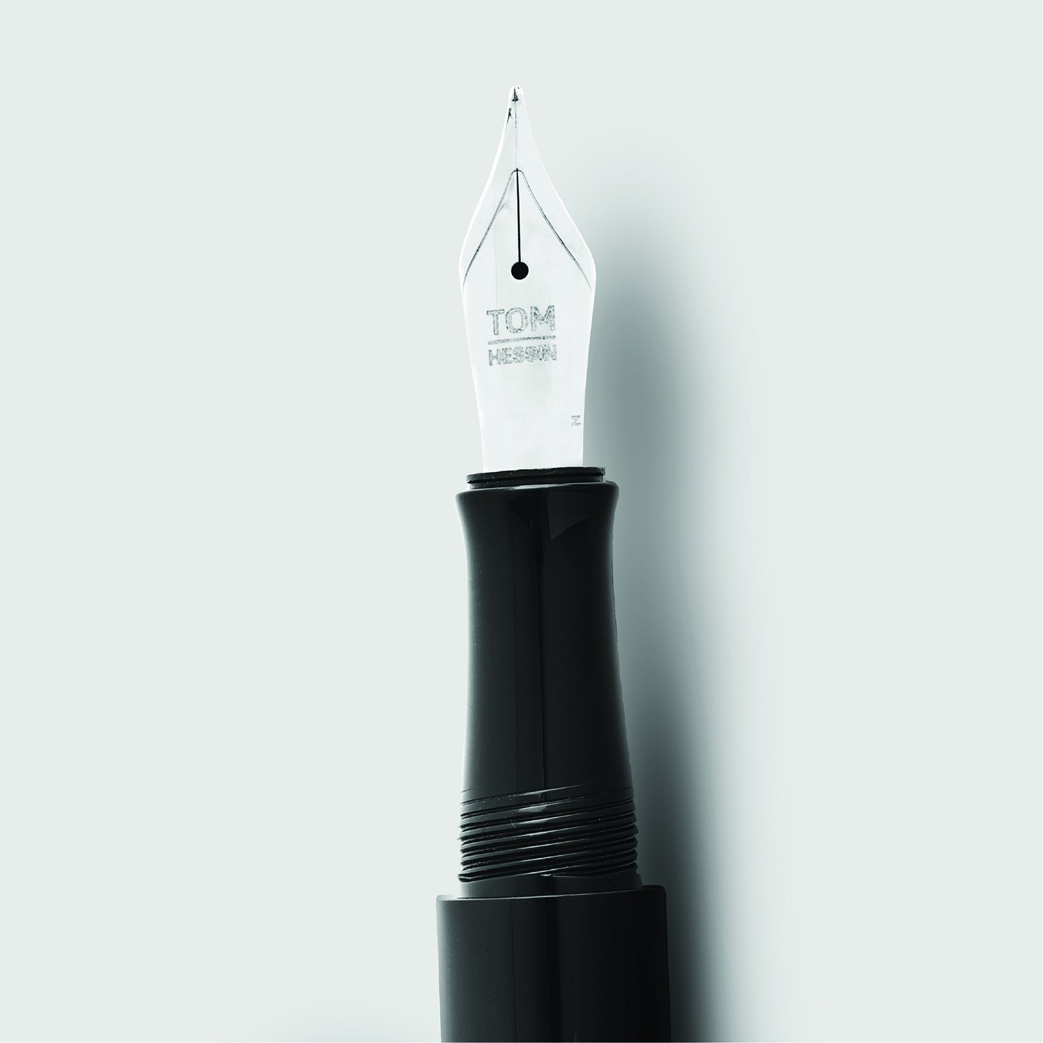 Tom Hessin Charles Collection Birmingham Noir Stylo Plume