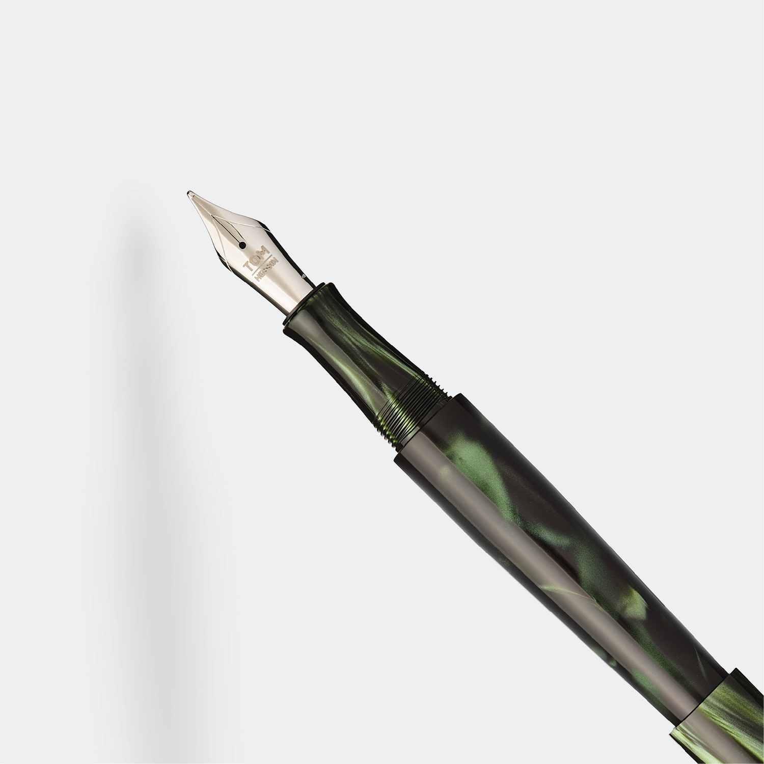 Tom Hessin Charles Collection Highland Green Fountain pen