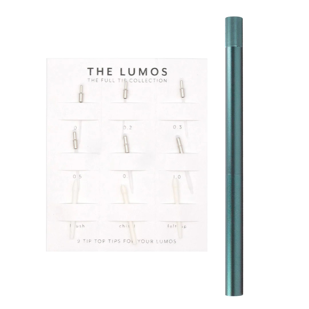 Tom's Studio Lumos Pro Ivy Double-Tip Fineliner