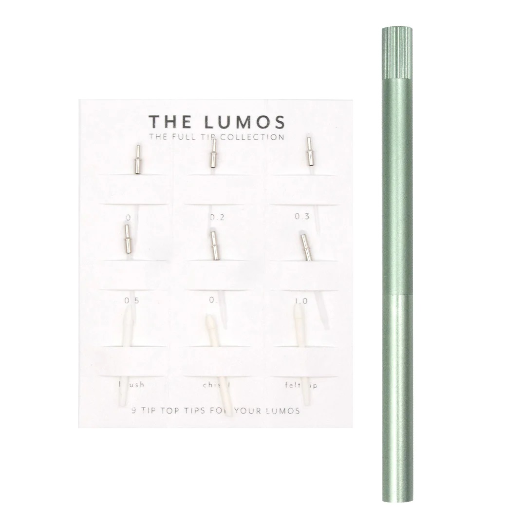 Tom's Studio Lumos Pro Sage Double-Tip Fineliner