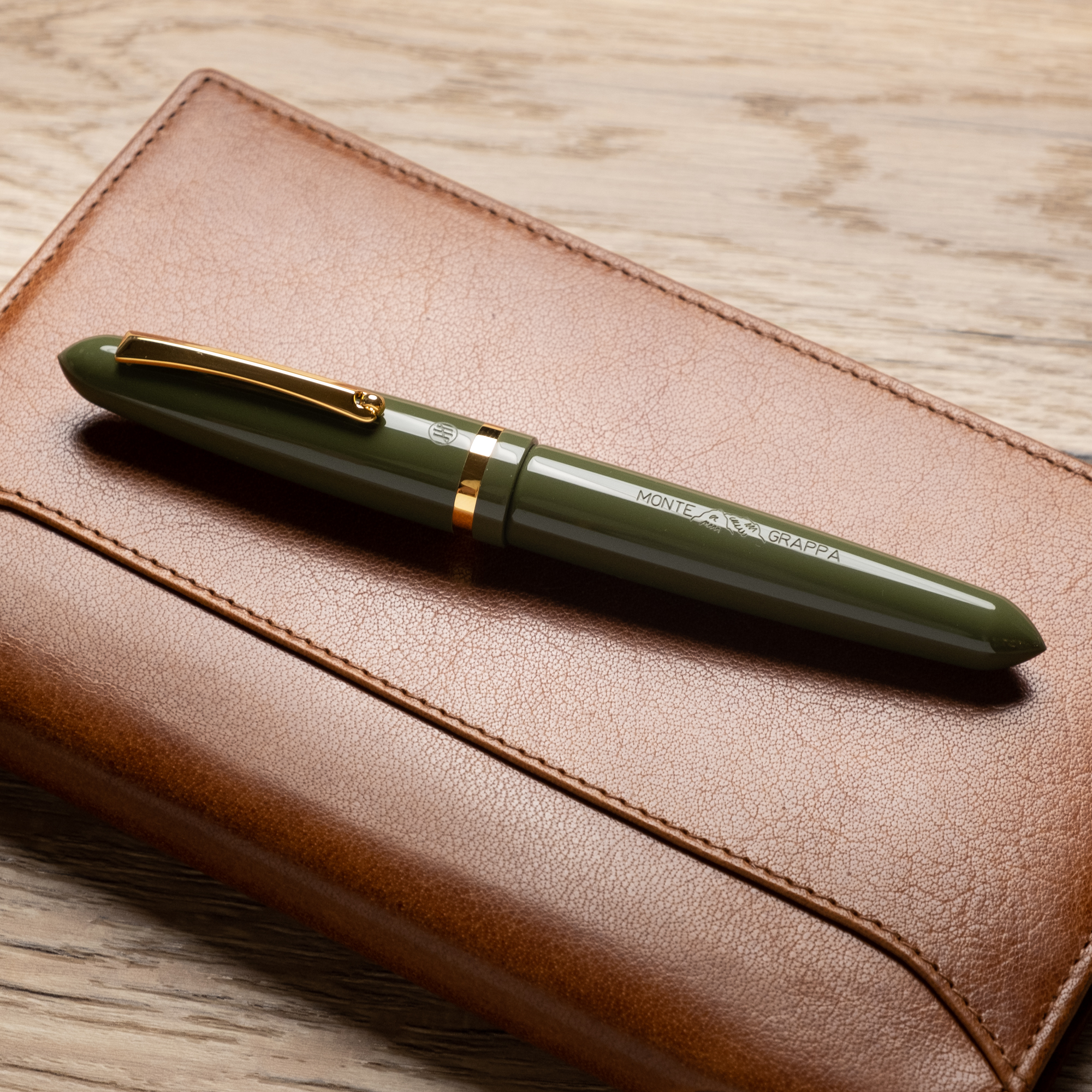 Montegrappa Vintage Class Venetia Lagoon Green Caneta de Tinta Permanente