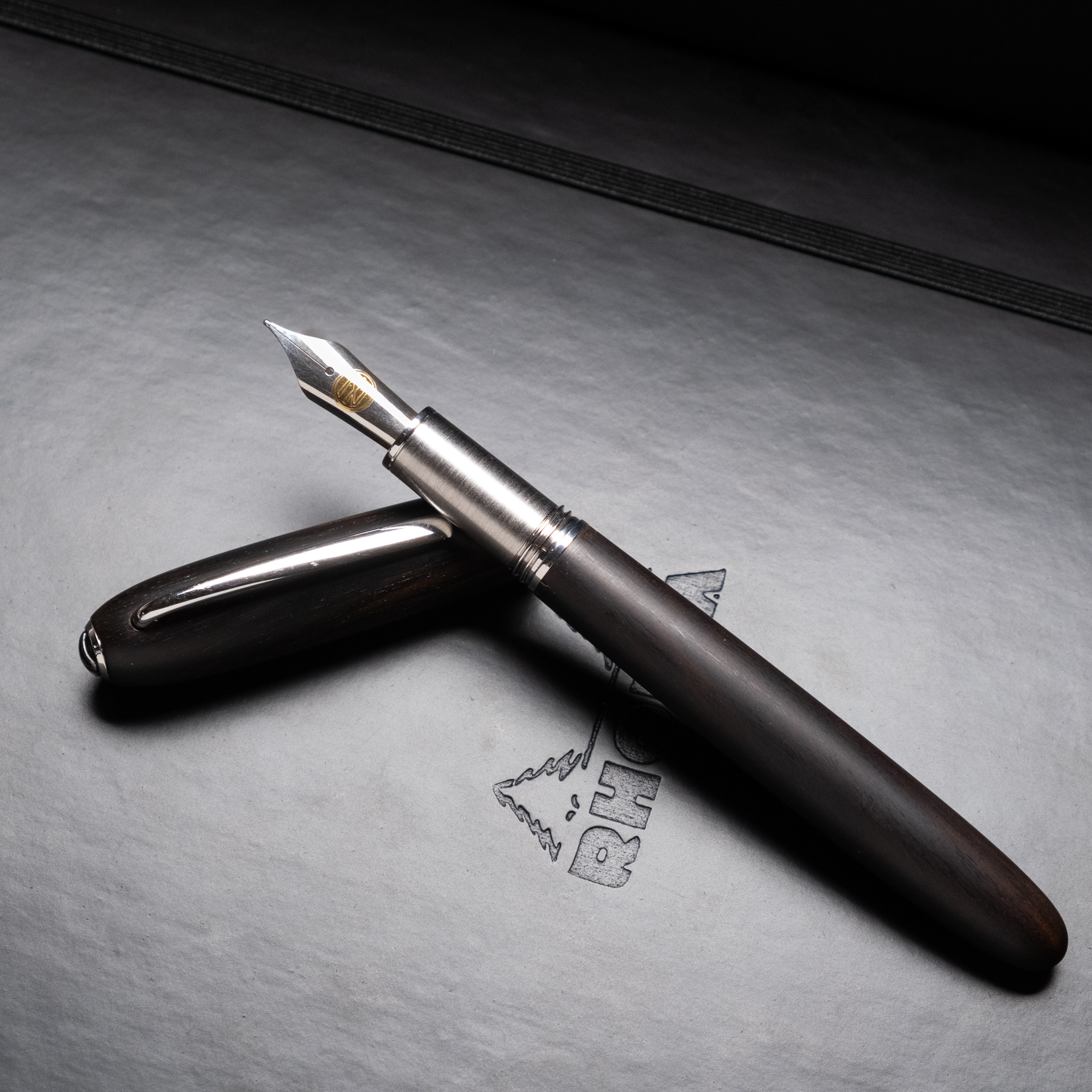 JanZander Design Alter Ego Grenadilla Wood ST Fountain pen