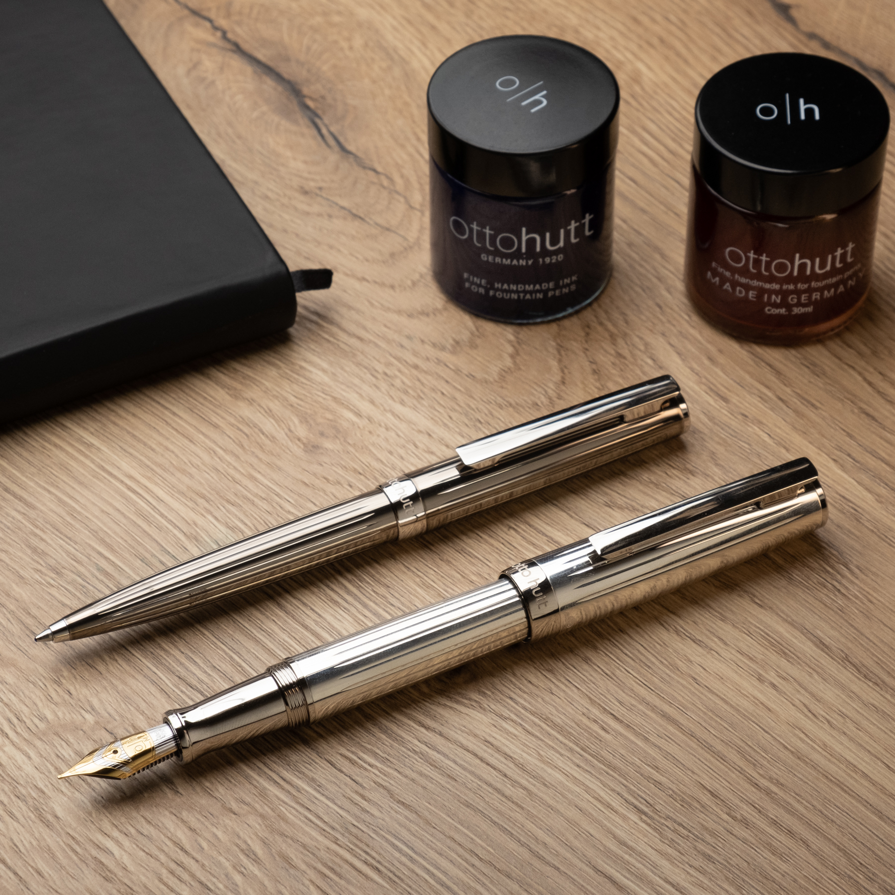 Otto Hutt Design 07 Sterling Silver Reservoarpenna