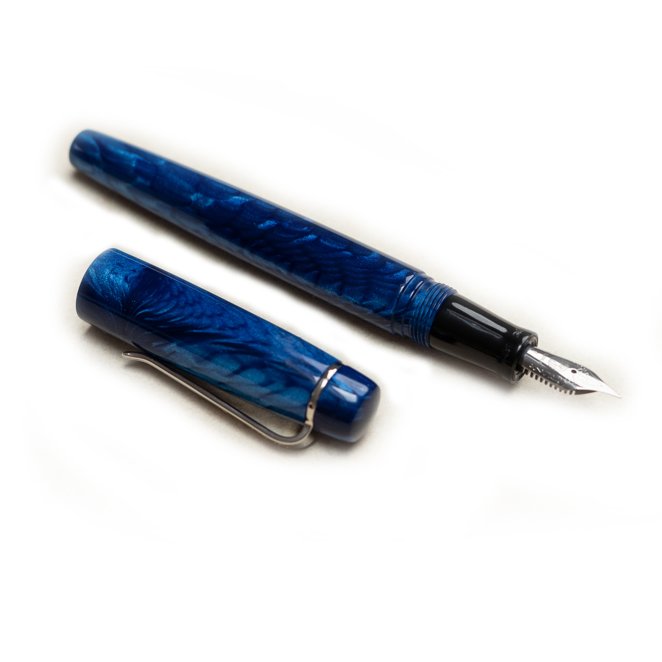 Ulpia Clasica Blue Medusa Fountain pen