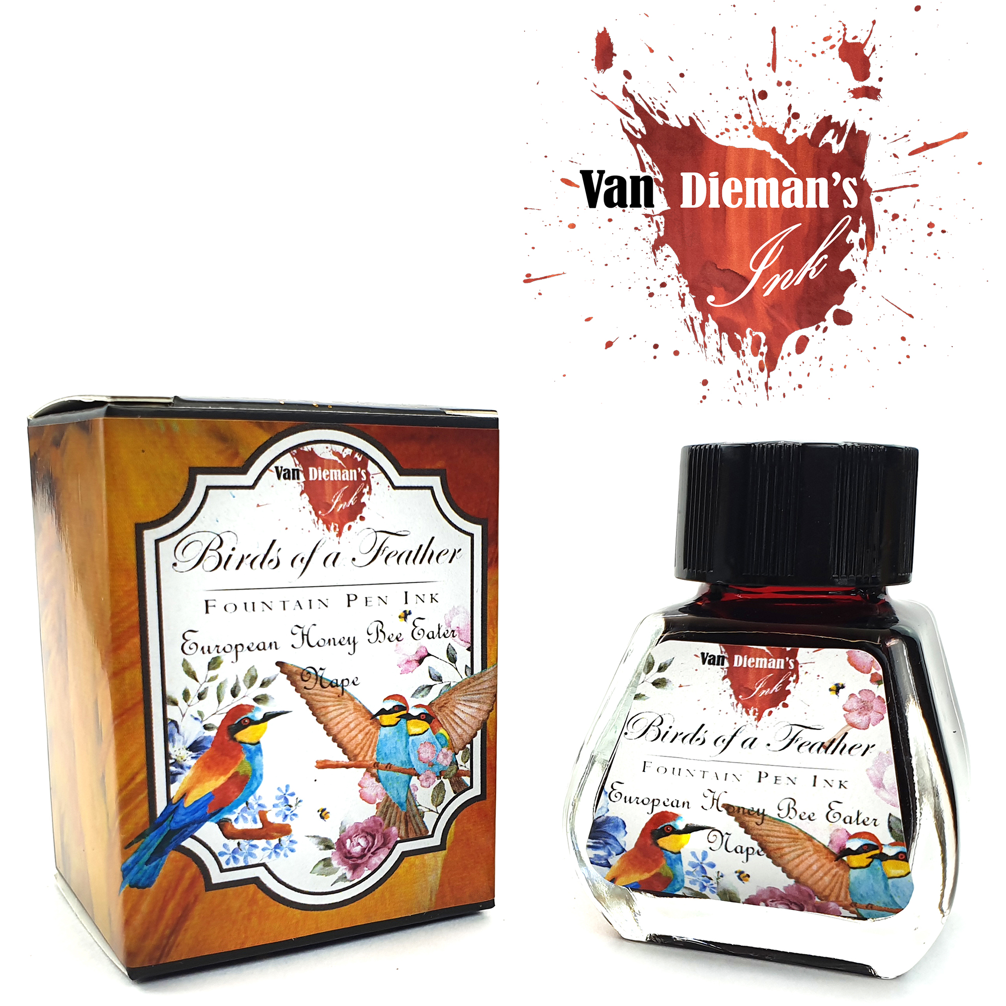 Van Dieman's Birds Of A Feather - European Honey Bee Eater Nape 30ml Bläck flaska