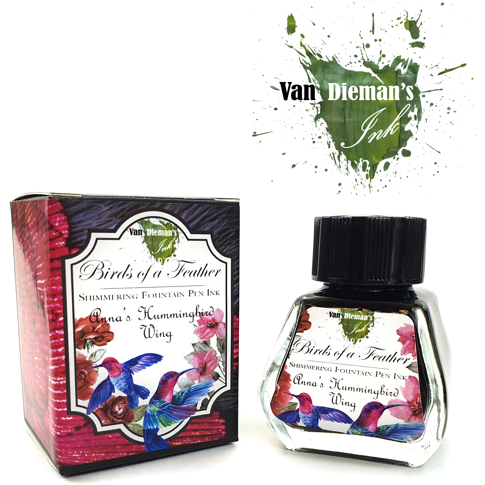 Van Dieman's Birds Of A Feather - Anna's Hummingbird Wing 30ml Tintenflasche