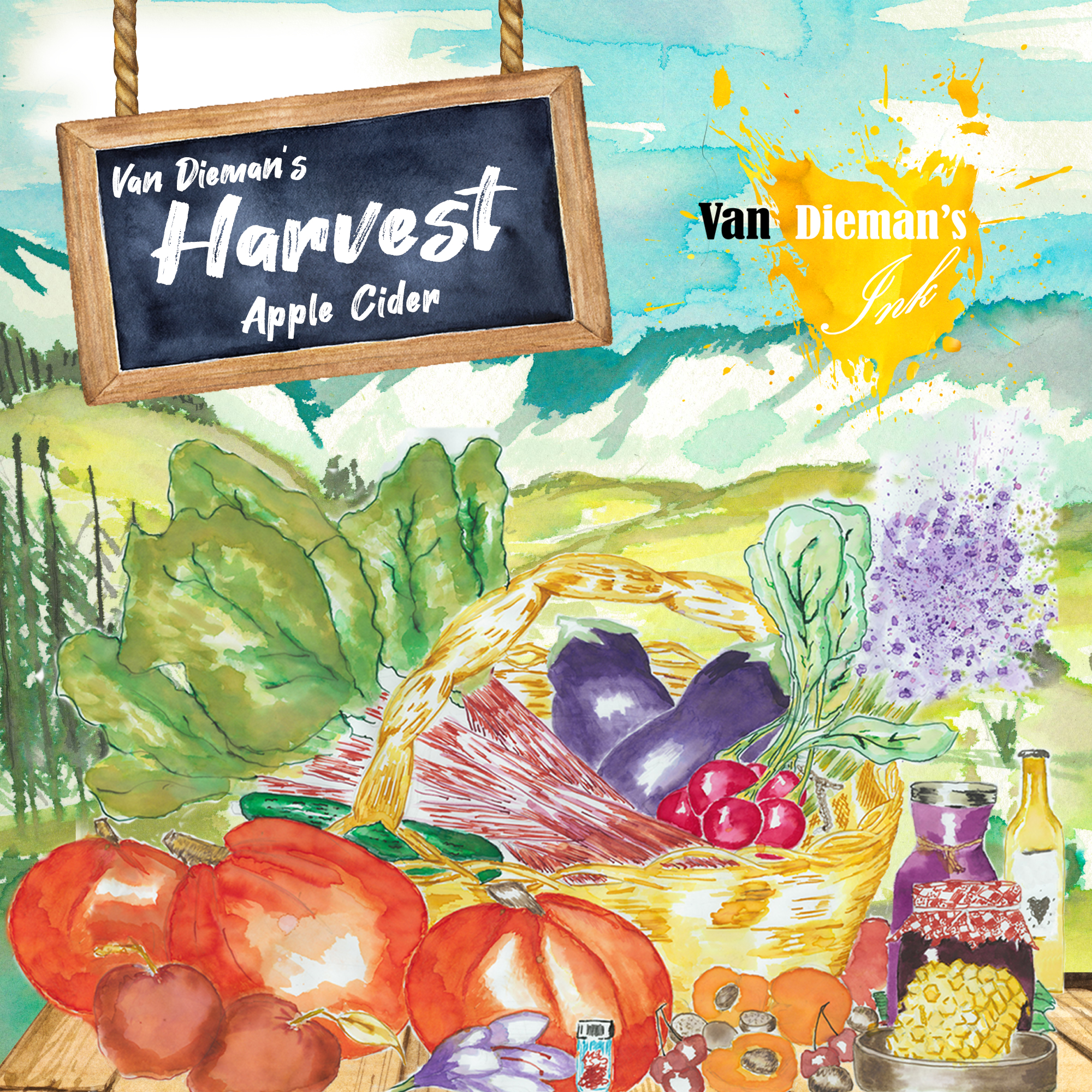 Van Dieman's Harvest - Apple Cider 30ml Bouteille d'encre