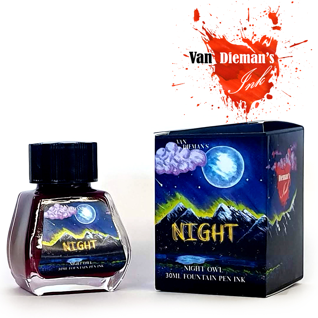 Van Dieman's Night - Night Owl 30ml Ink Bottle