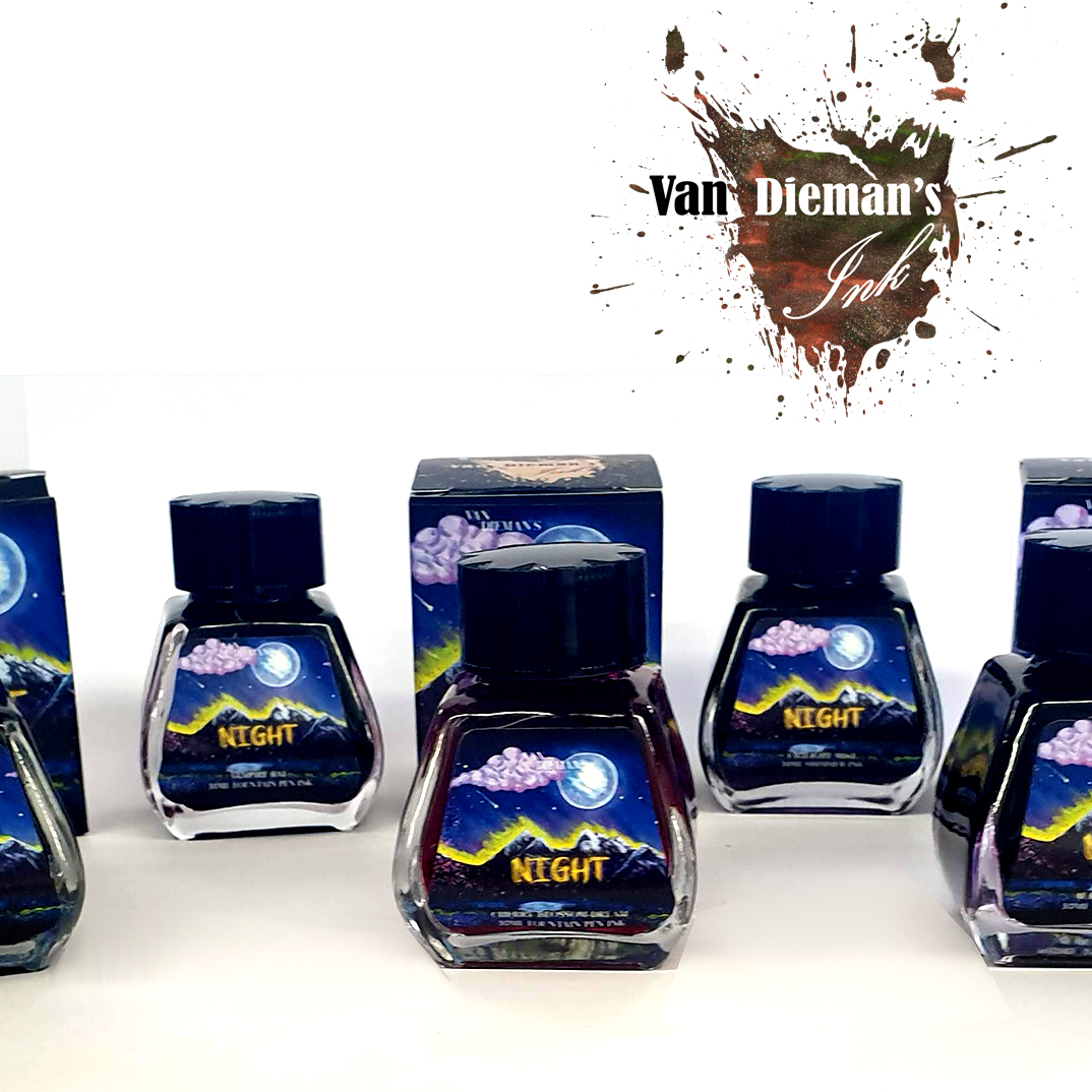 Van Dieman's Night - Tiger Quoll Prowl Shimmering 30ml Ink Bottle