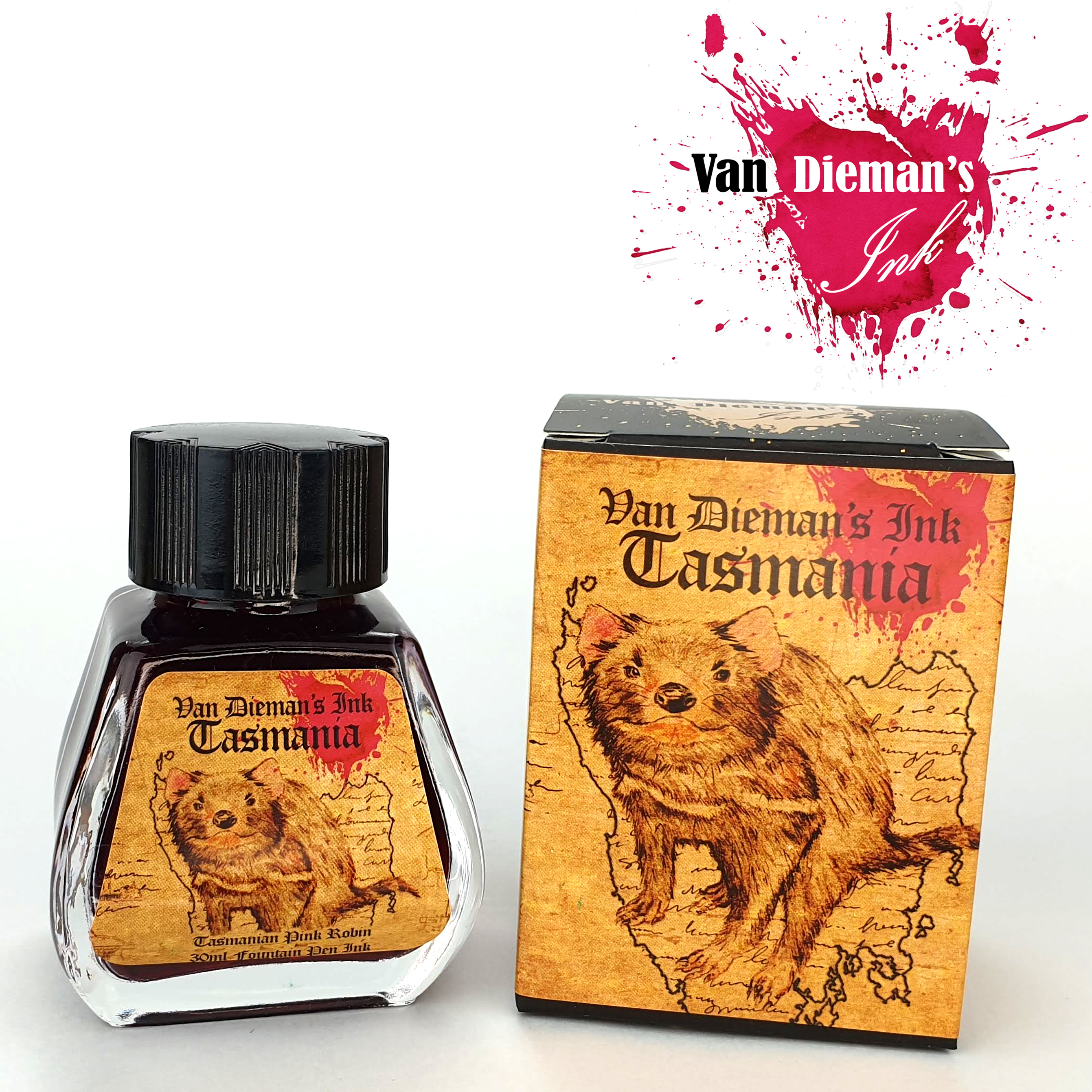 Van Dieman's Tasmania - Tasmanian Pink Robin 30ml Butelka z atramentem