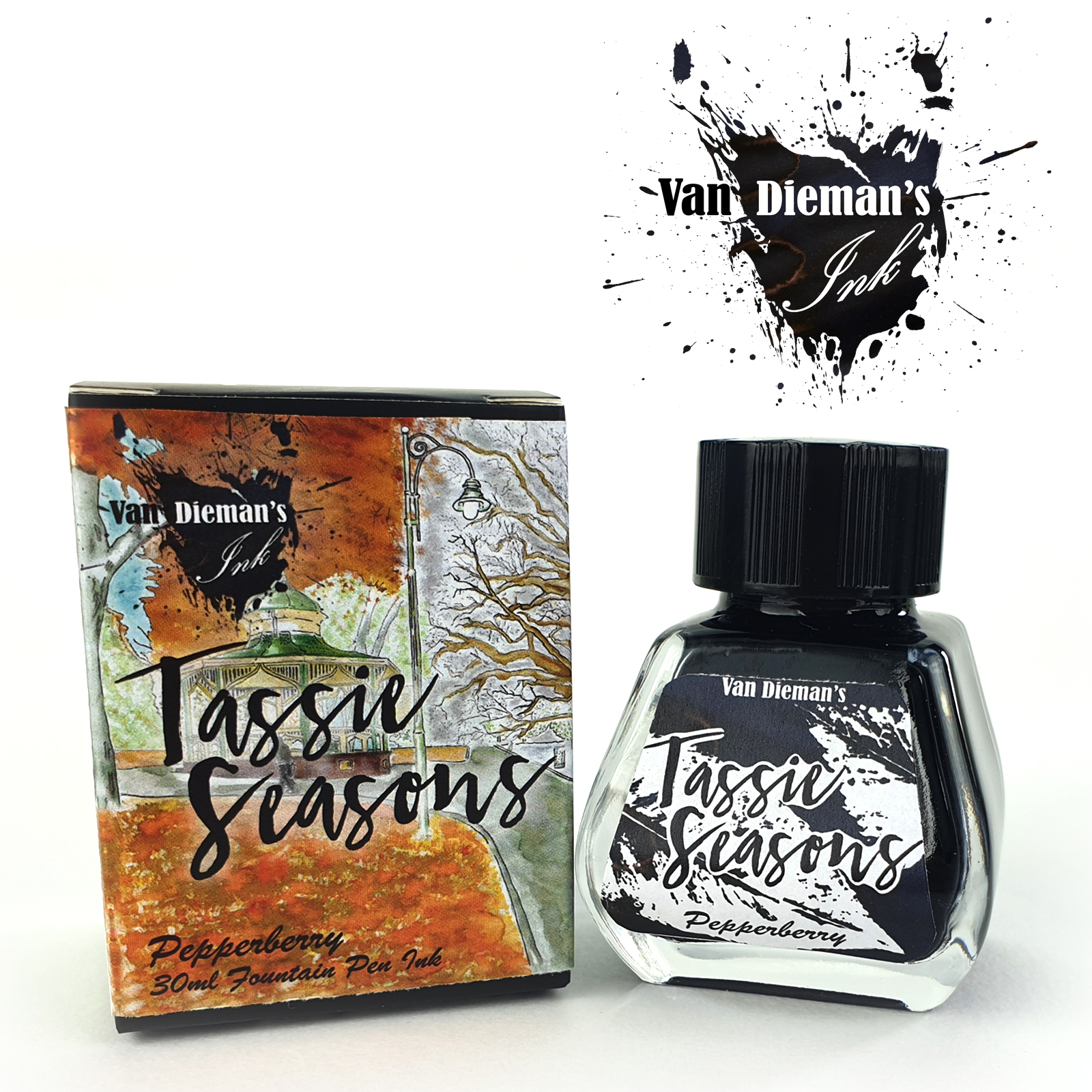 Van Dieman's Tassie Seasons - Pepperberry 30ml Ink Bottle