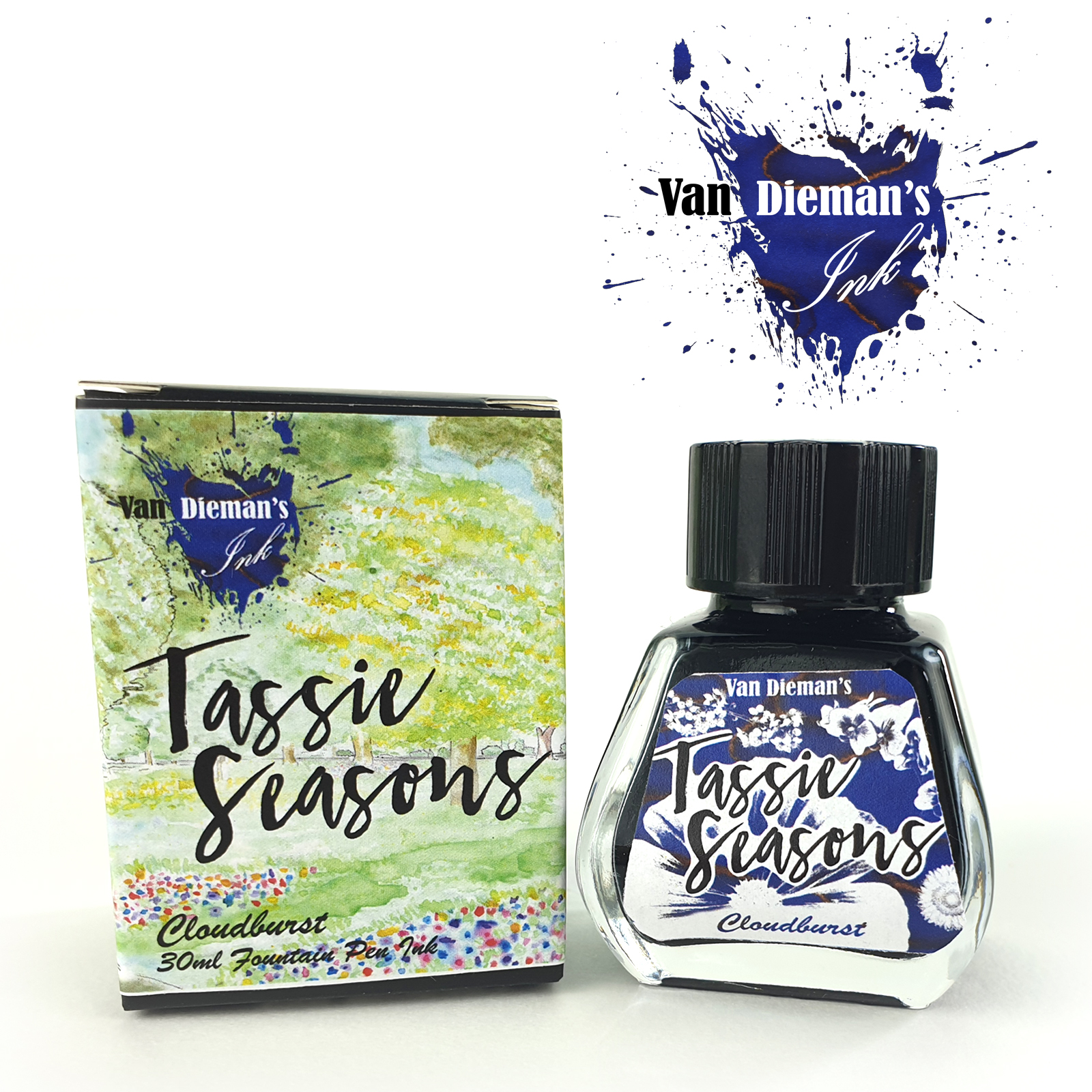 Van Dieman's Tassie Seasons - Cloudburst 30ml Frasco de tinta