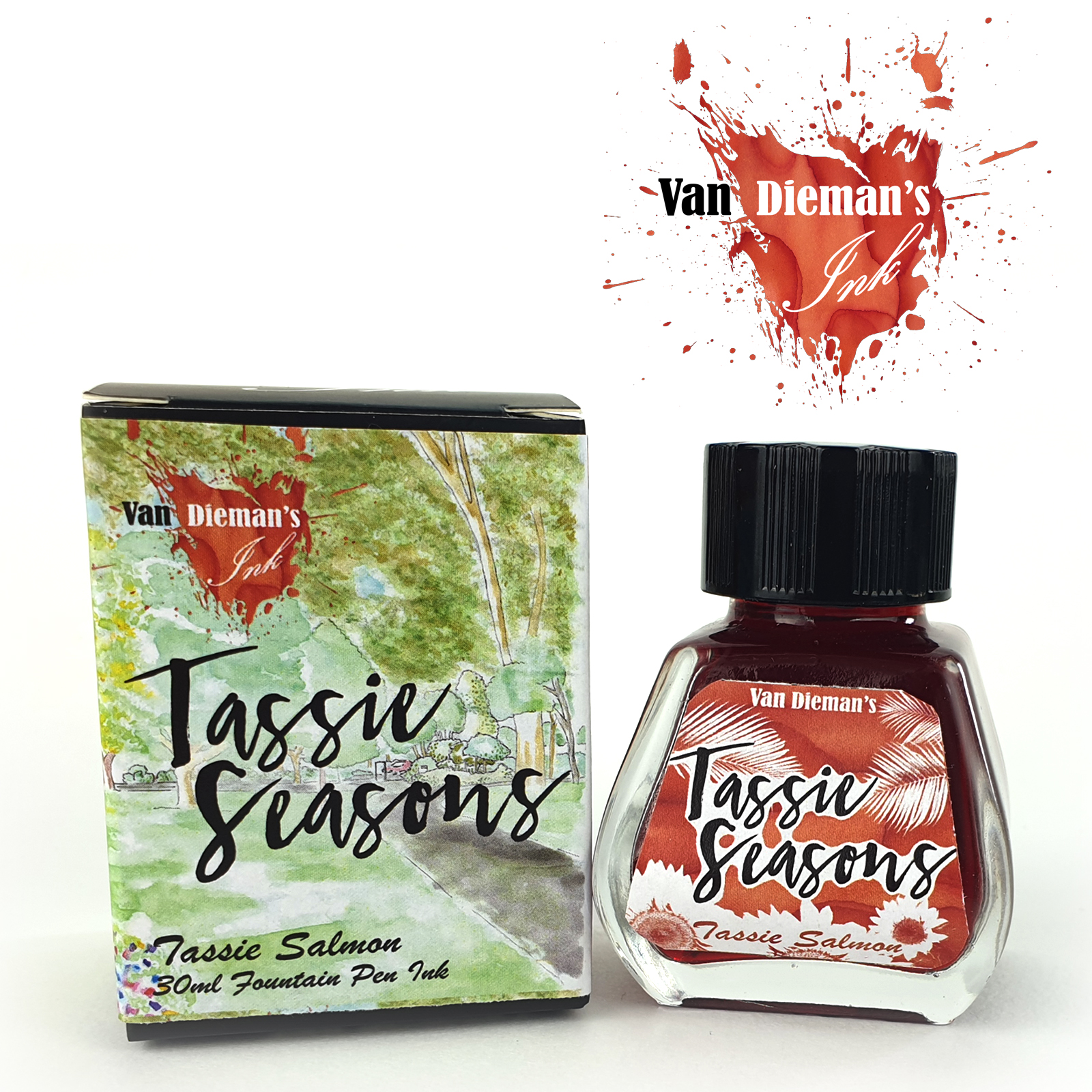Van Dieman's Tassie Seasons - Tassie Salmon 30ml Frasco de tinta