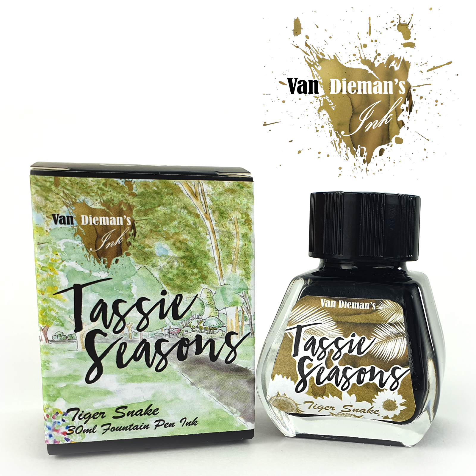 Van Dieman's Tassie Seasons - Tiger Snake 30ml Ink Bottle