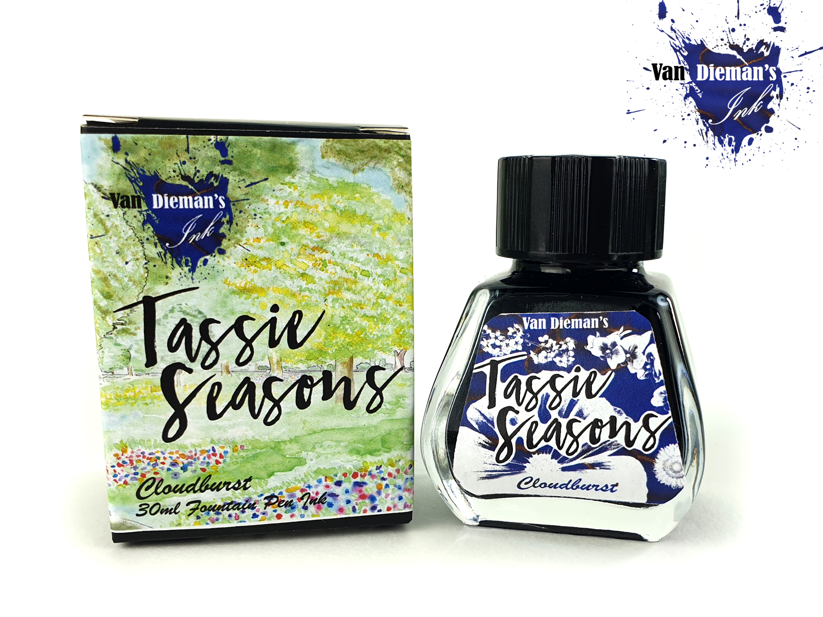 Van Dieman's Tassie Seasons - Cloudburst 30ml Frasco de tinta