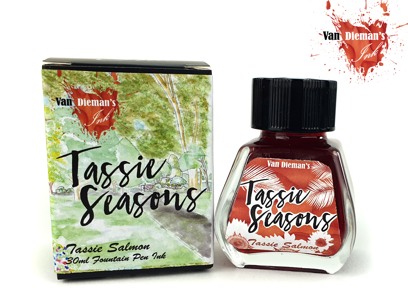 Van Dieman's Tassie Seasons - Tassie Salmon 30ml Frasco de tinta