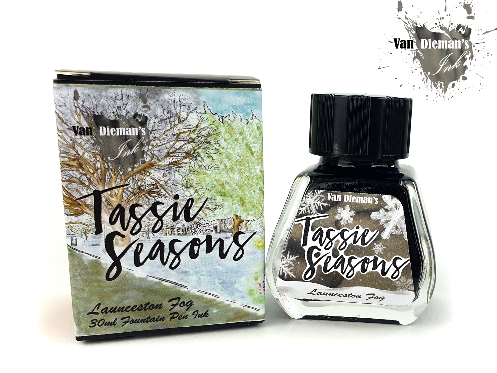Van Dieman's Tassie Seasons - Launceston Fog 30ml Frasco de tinta