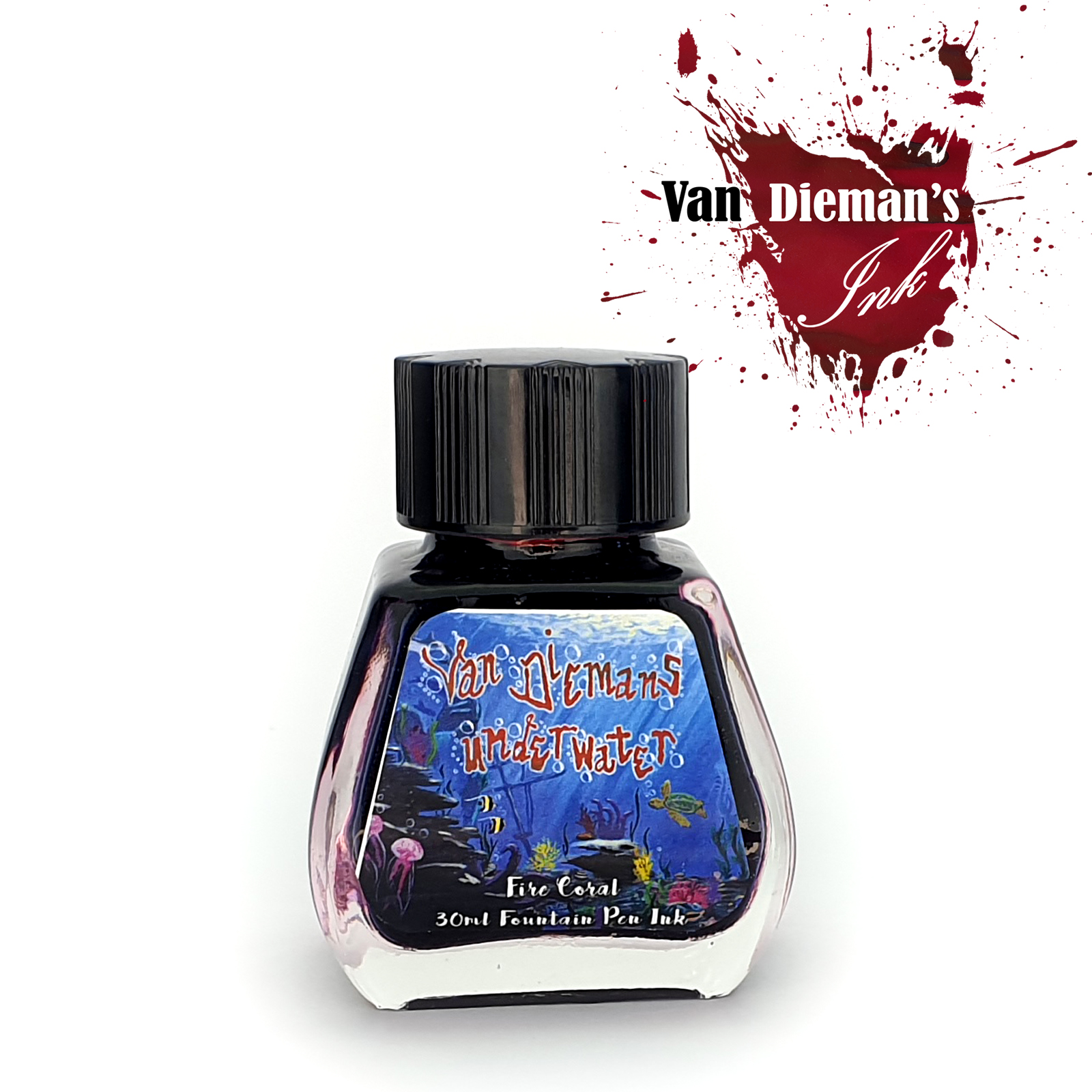 Van Dieman's Underwater - Fire Coral 30ml Ink Bottle