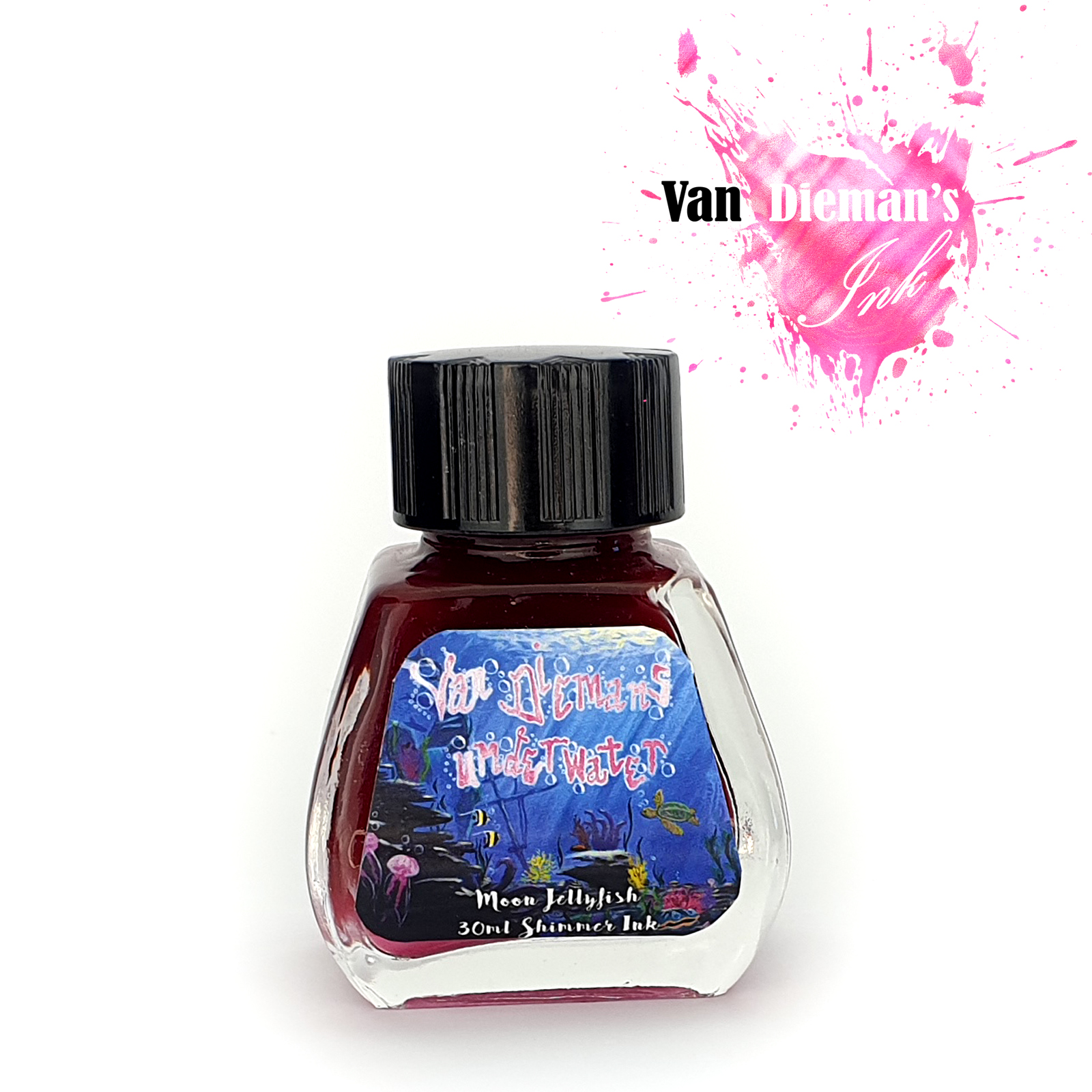 Van Dieman's Underwater - Moon Jellyfish Shimmering 30ml Ink Bottle