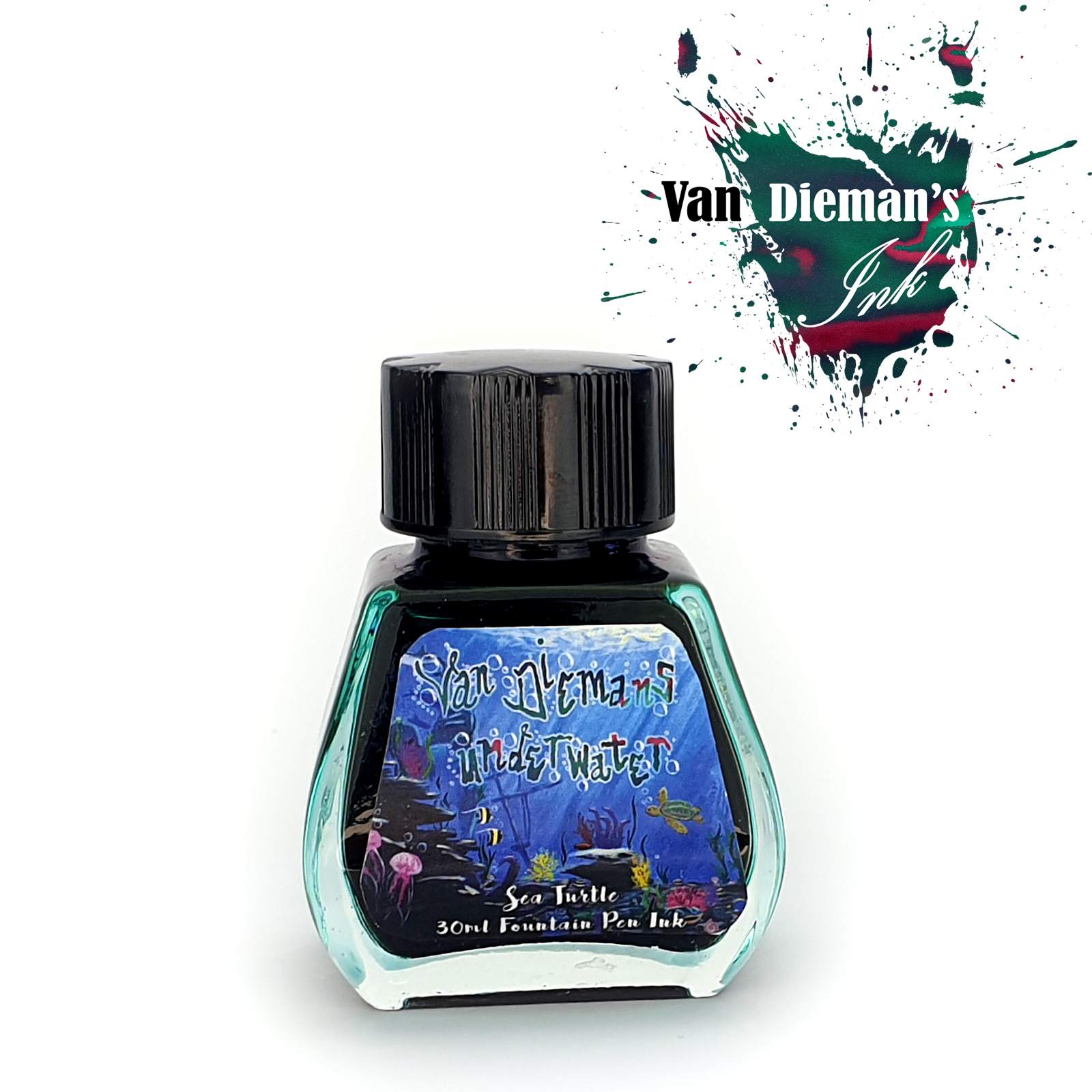 Van Dieman's Underwater - Sea Turtle 30ml Botella de tinta
