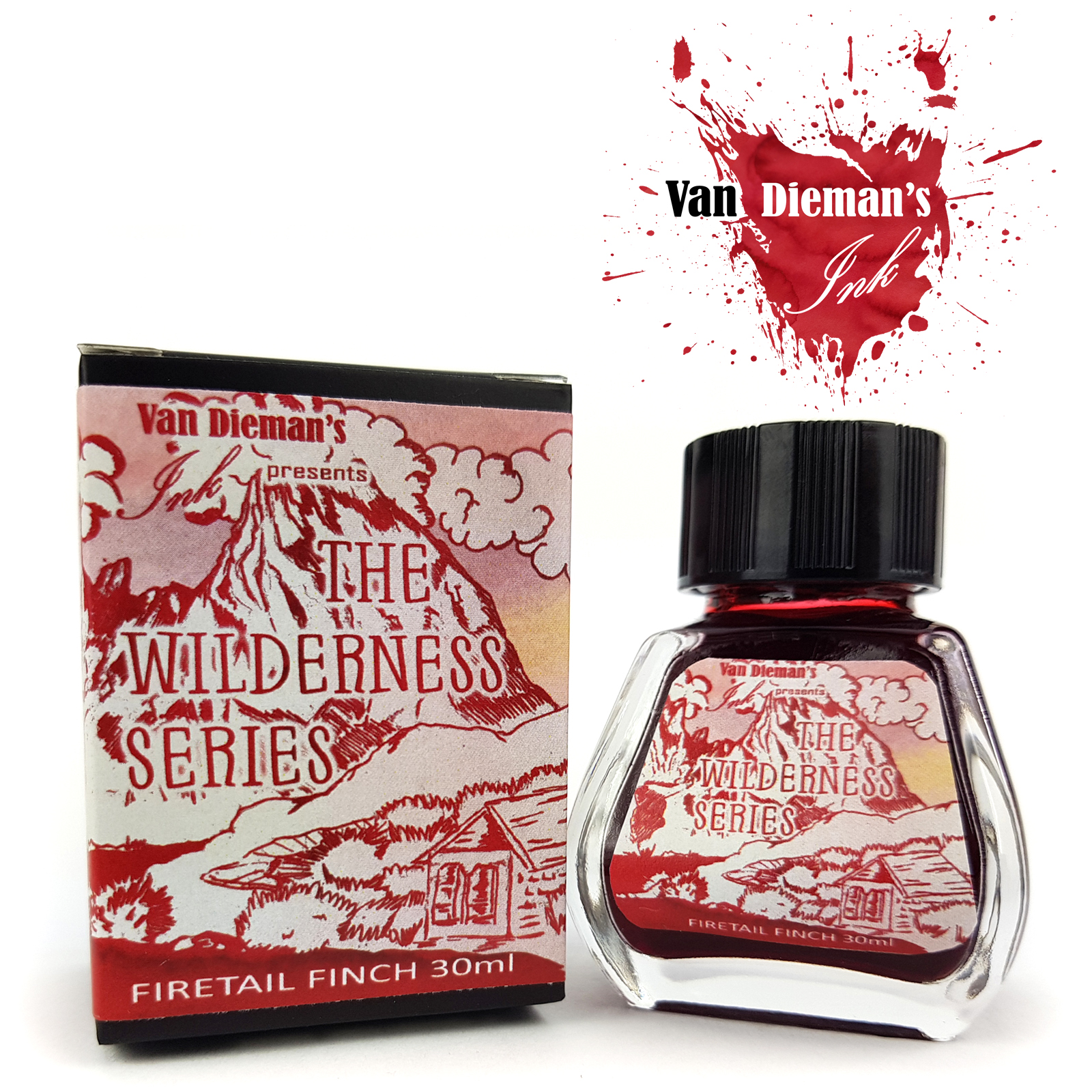 Van Dieman's Wilderness - Firetail Finch 30ml Frasco de tinta