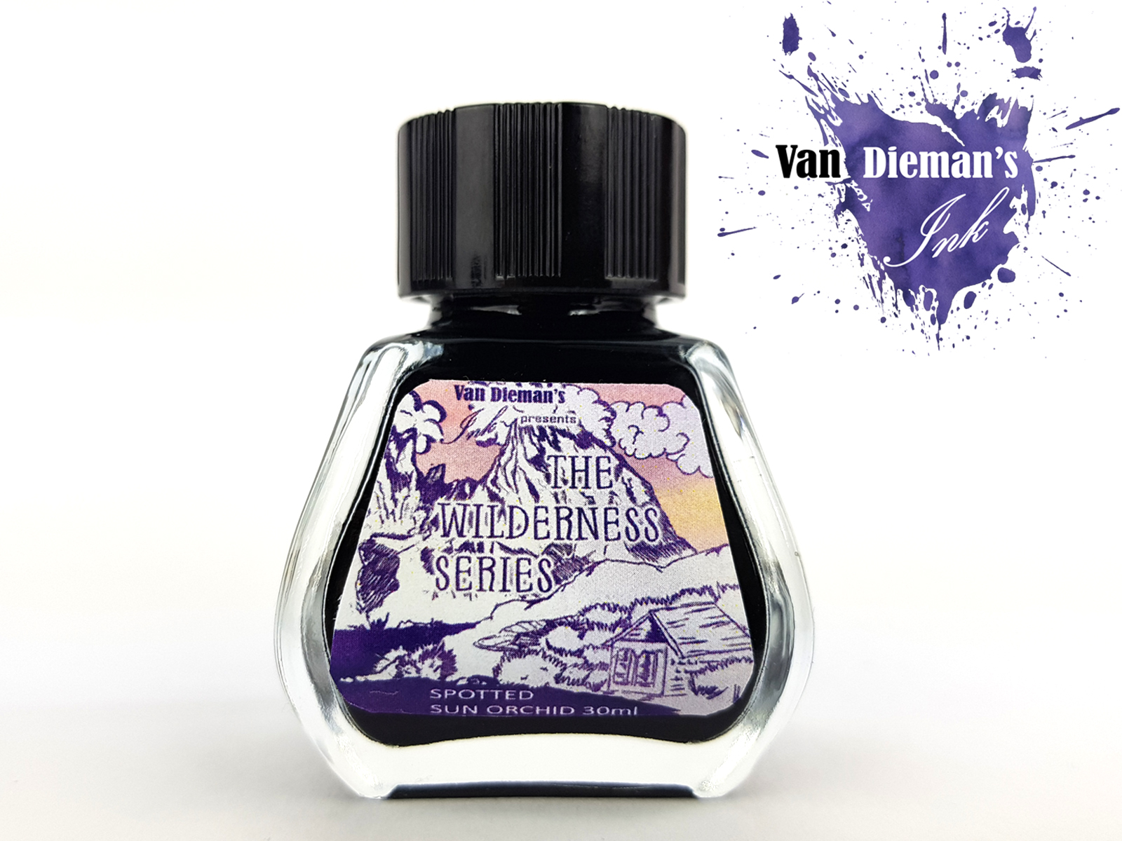 Van Dieman's Wilderness - Azure Kingfisher Shimmering 30ml Ink Bottle