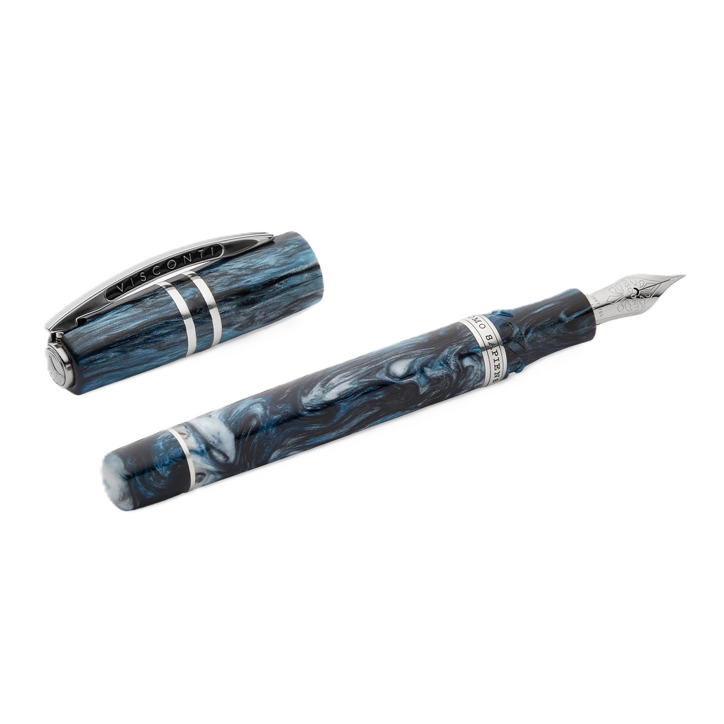 Visconti Homo Sapiens Dark Sapphire LE Caneta de Tinta Permanente