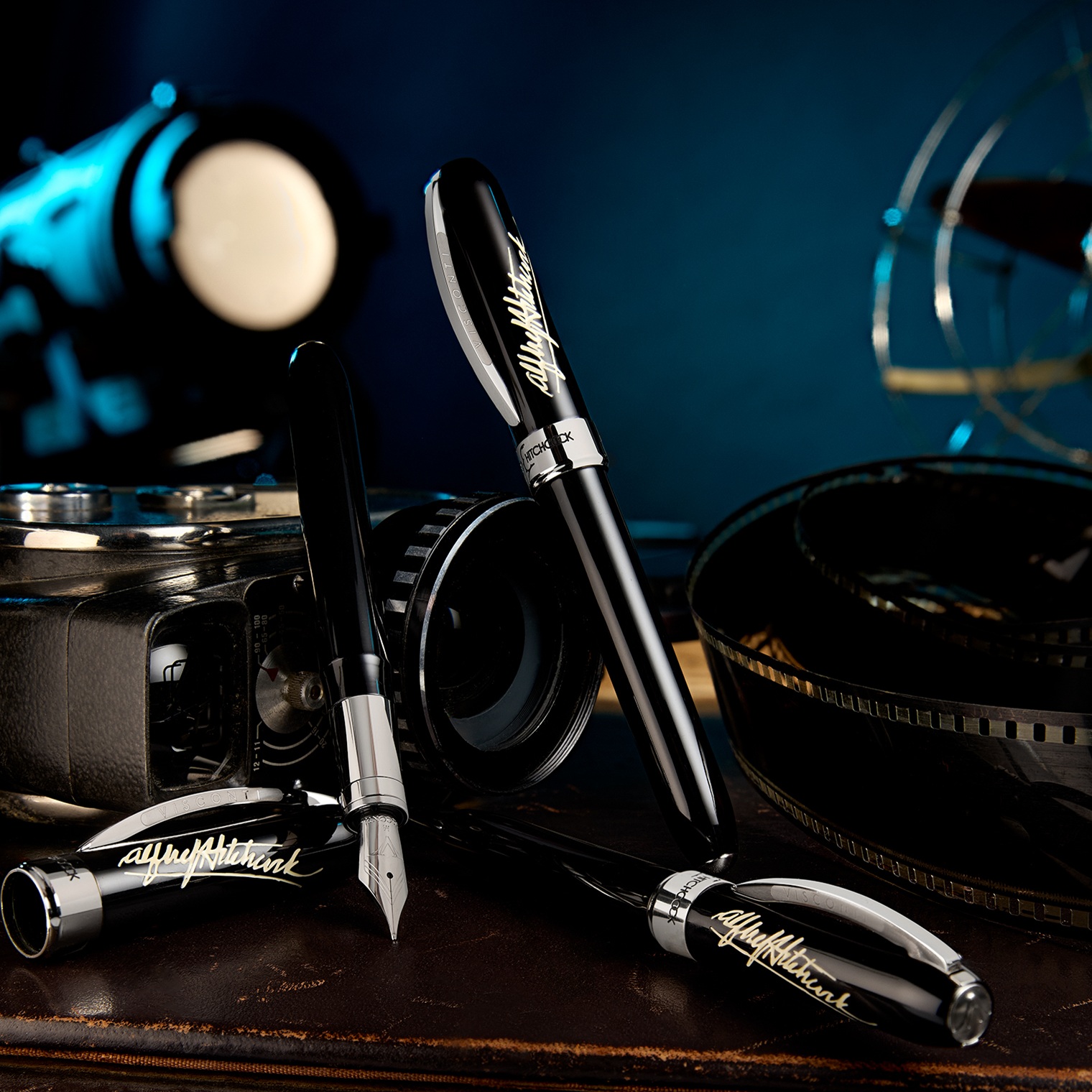 Visconti Alfred Hitchcock Black Rollerball