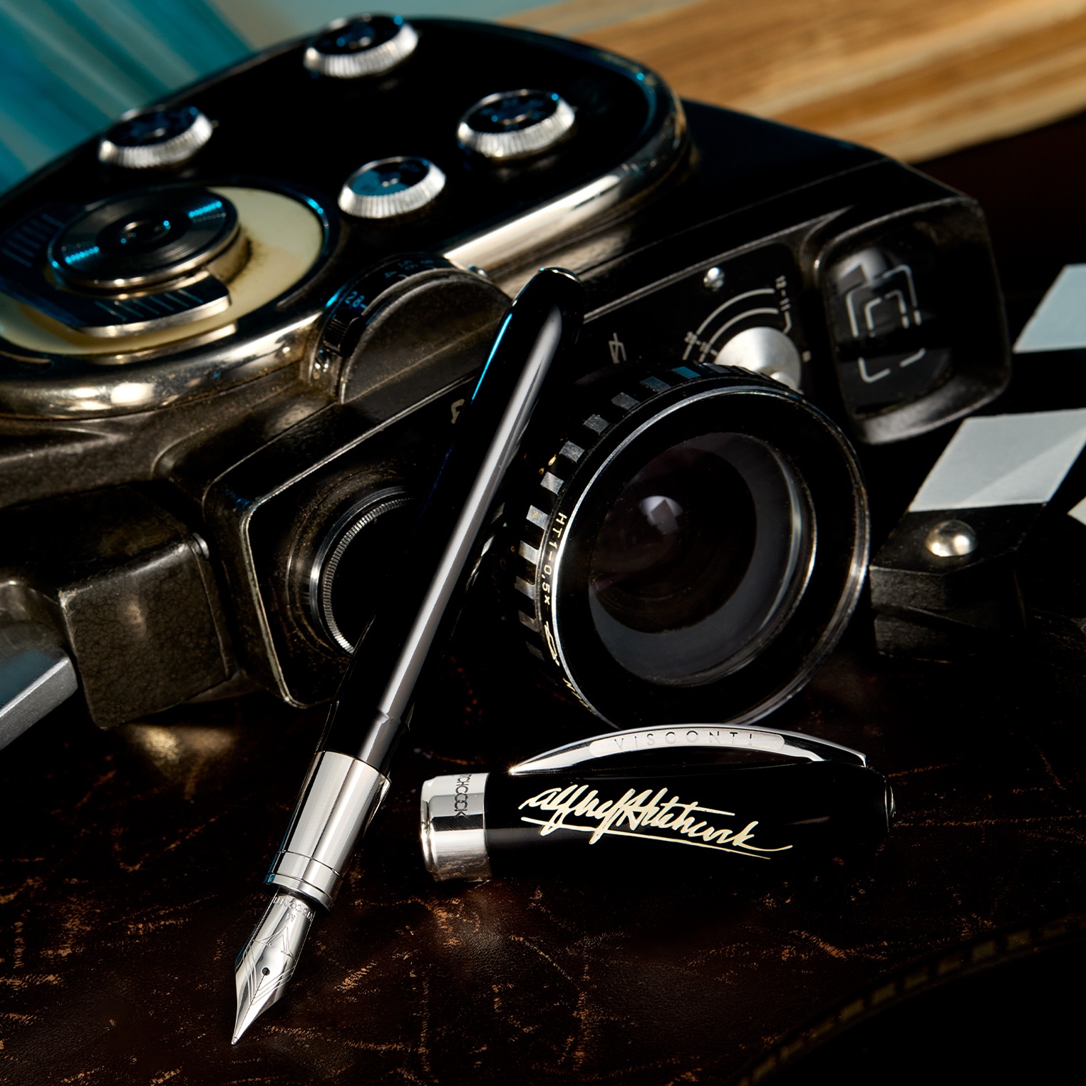 Visconti Alfred Hitchcock Black Pióro Wieczne