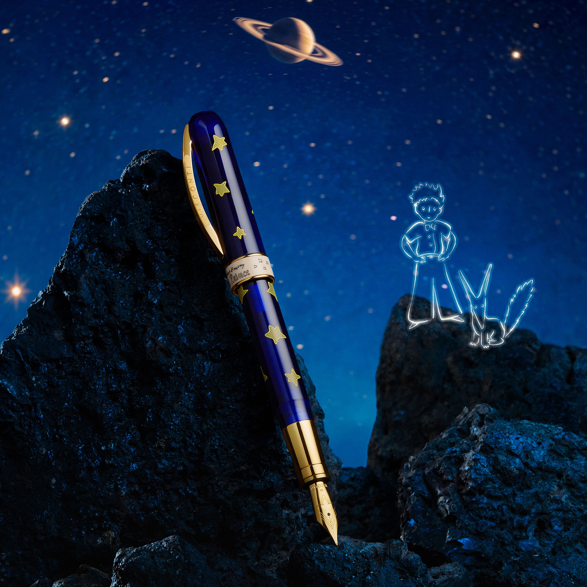 Visconti Le Petit Prince Plumo Estilográfica