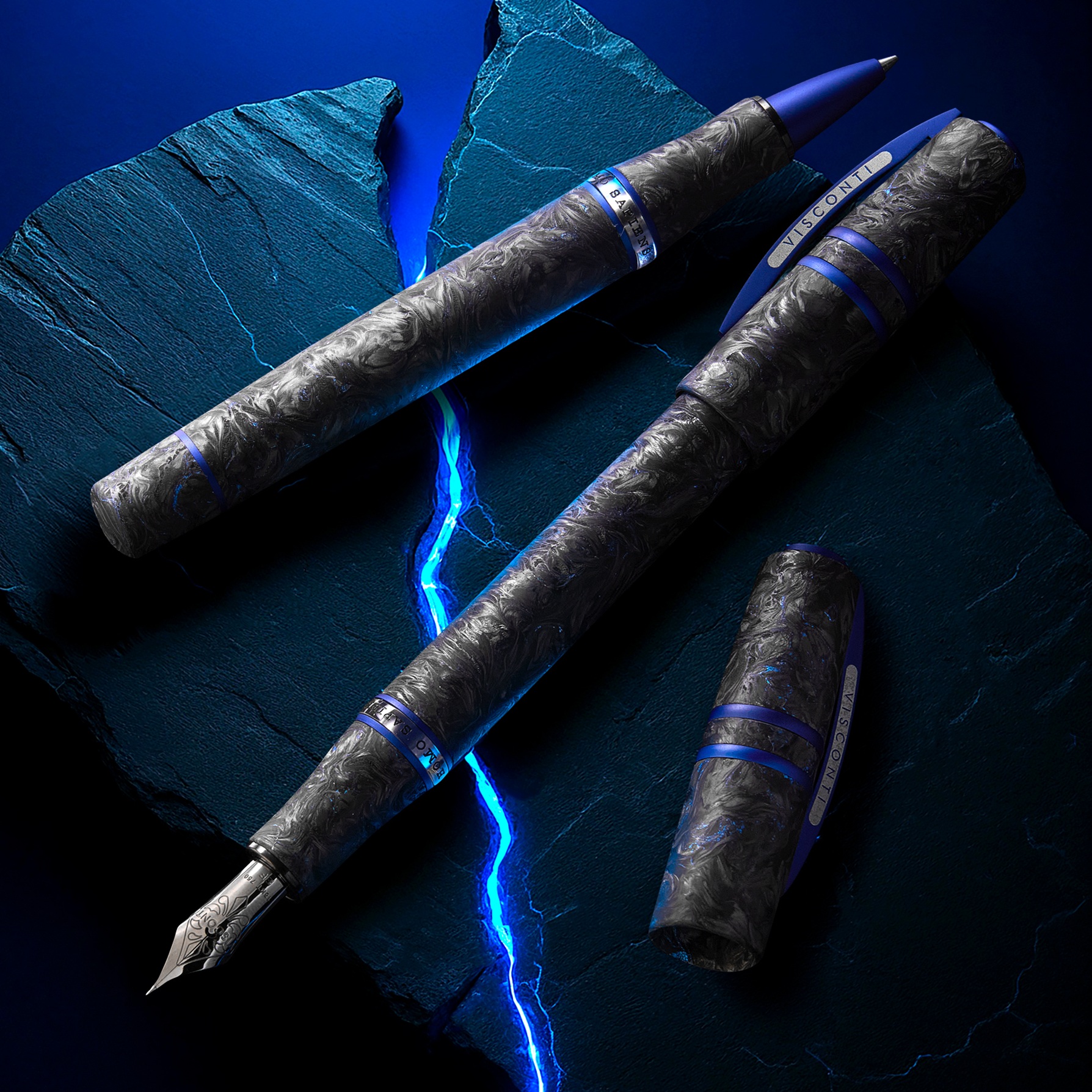 Visconti Homo Sapiens Carbon Abyssus LE Fountain pen