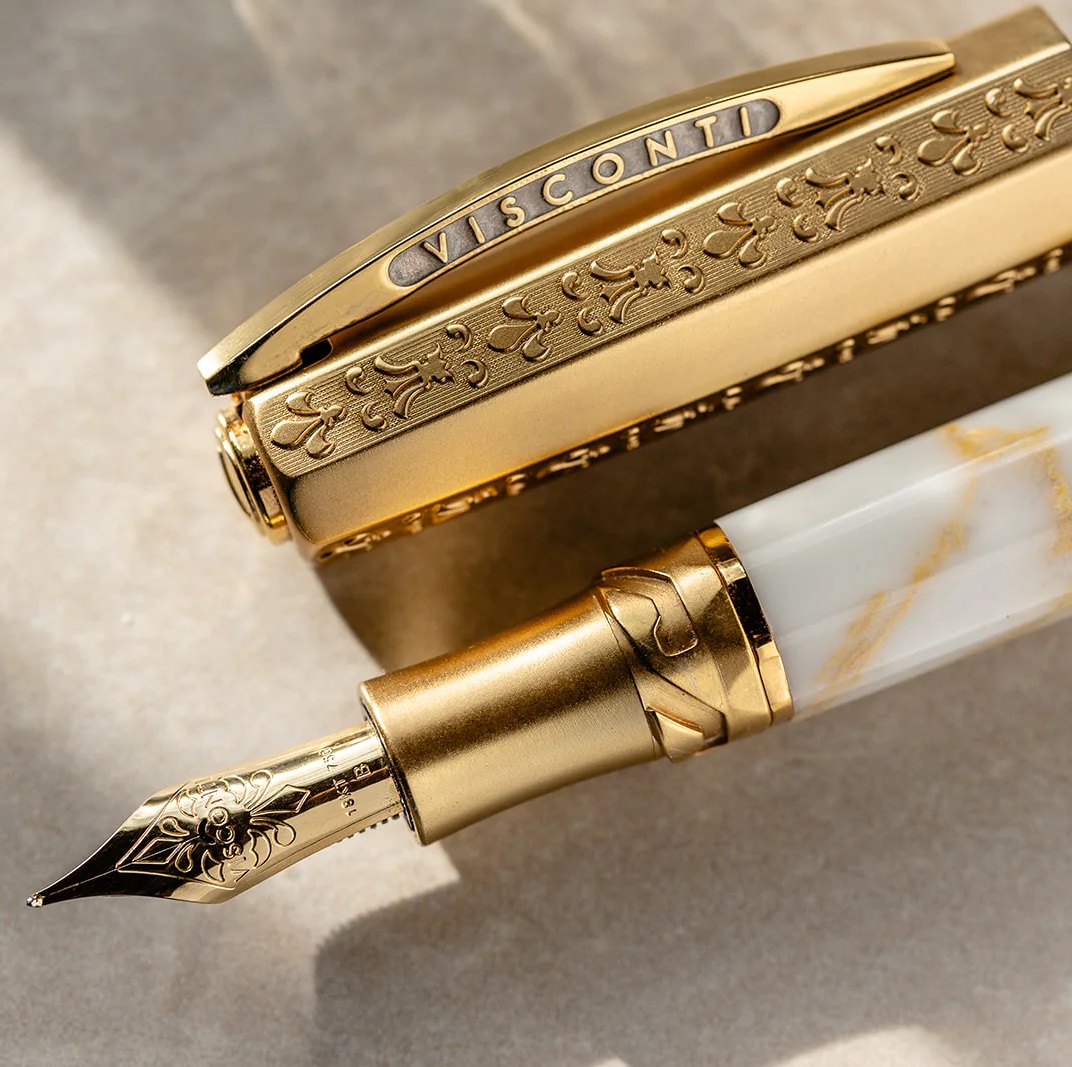 Visconti Il Magnifico Calacatta Gold Marble Limited Edition Pióro Wieczne