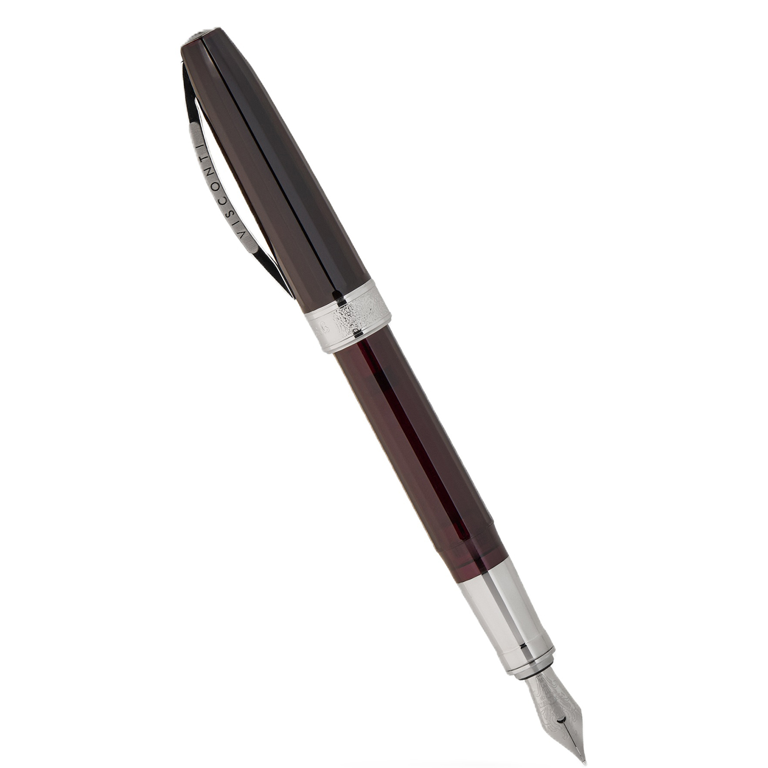Visconti Michelangelo Translucent Black Vulpen