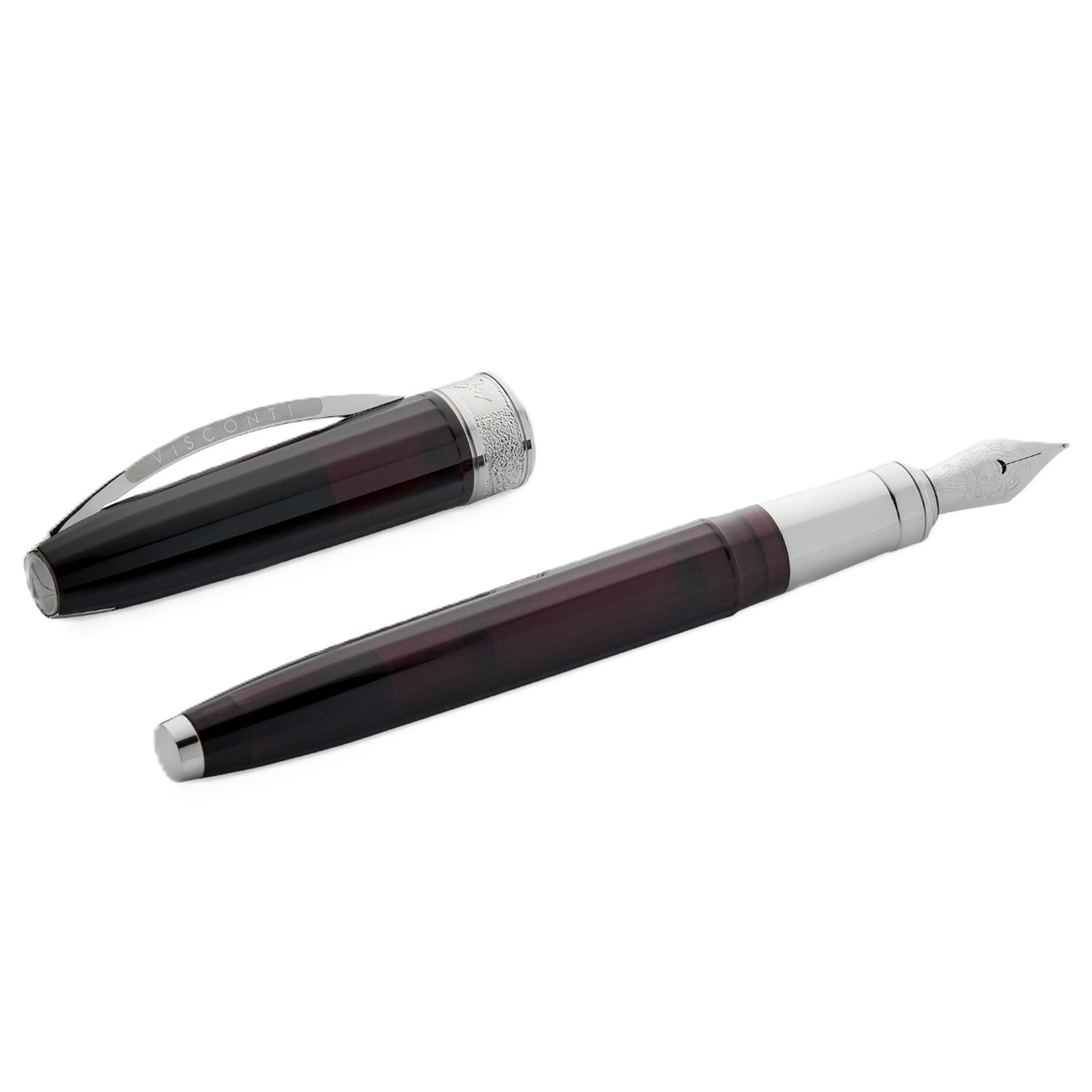Visconti Michelangelo Translucent Black Vulpen