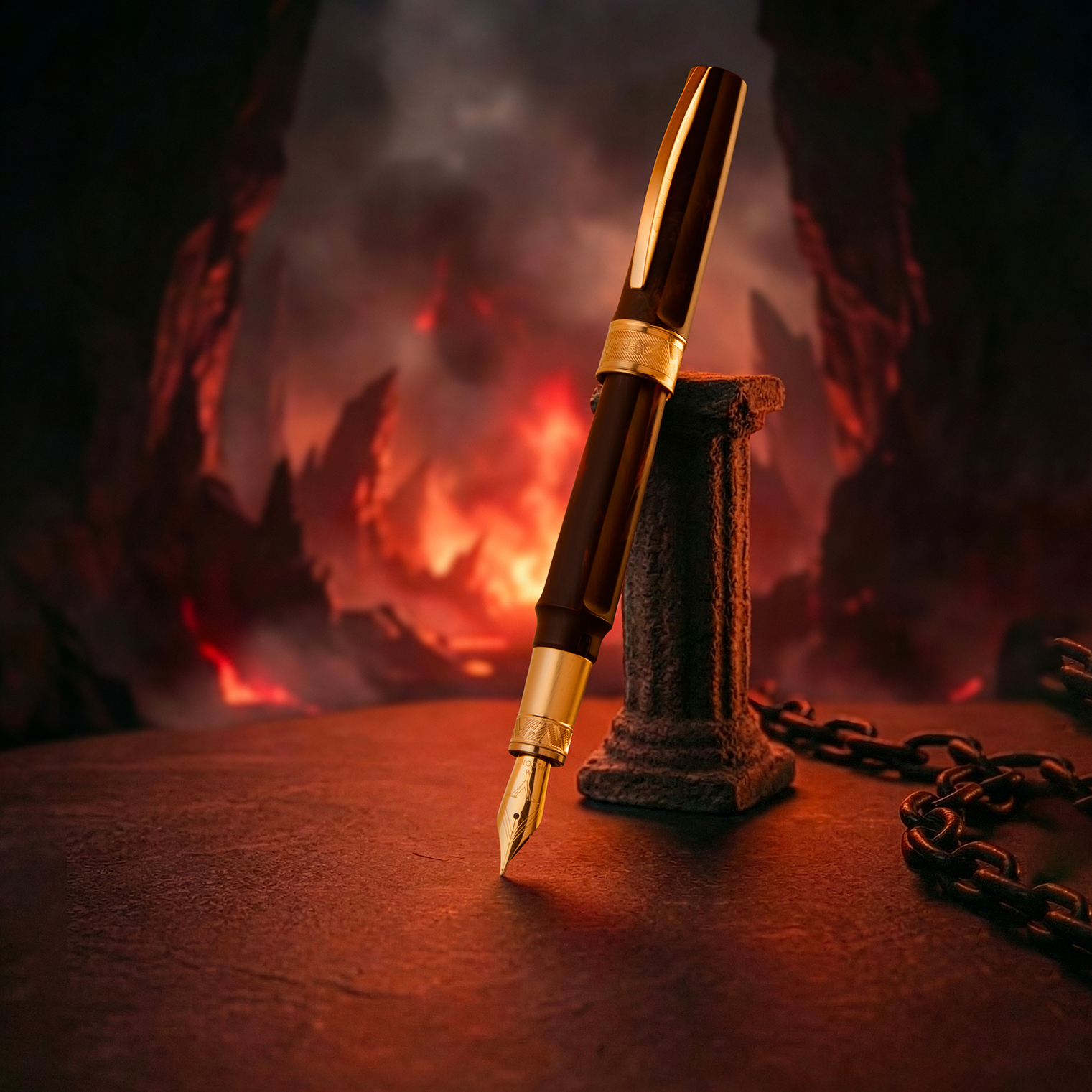 Visconti Mirage Mythos Hades Reservoarpenna