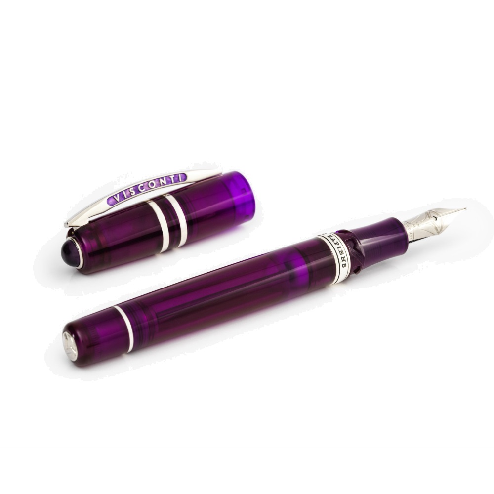 Visconti Homo Sapiens Demo Stones Amethyst Fountain pen