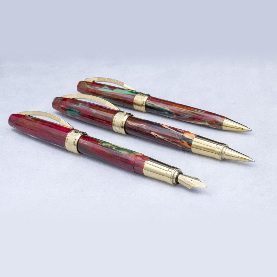 Visconti Van Gogh "Flowering Plum Orchard" Caneta de Tinta Permanente