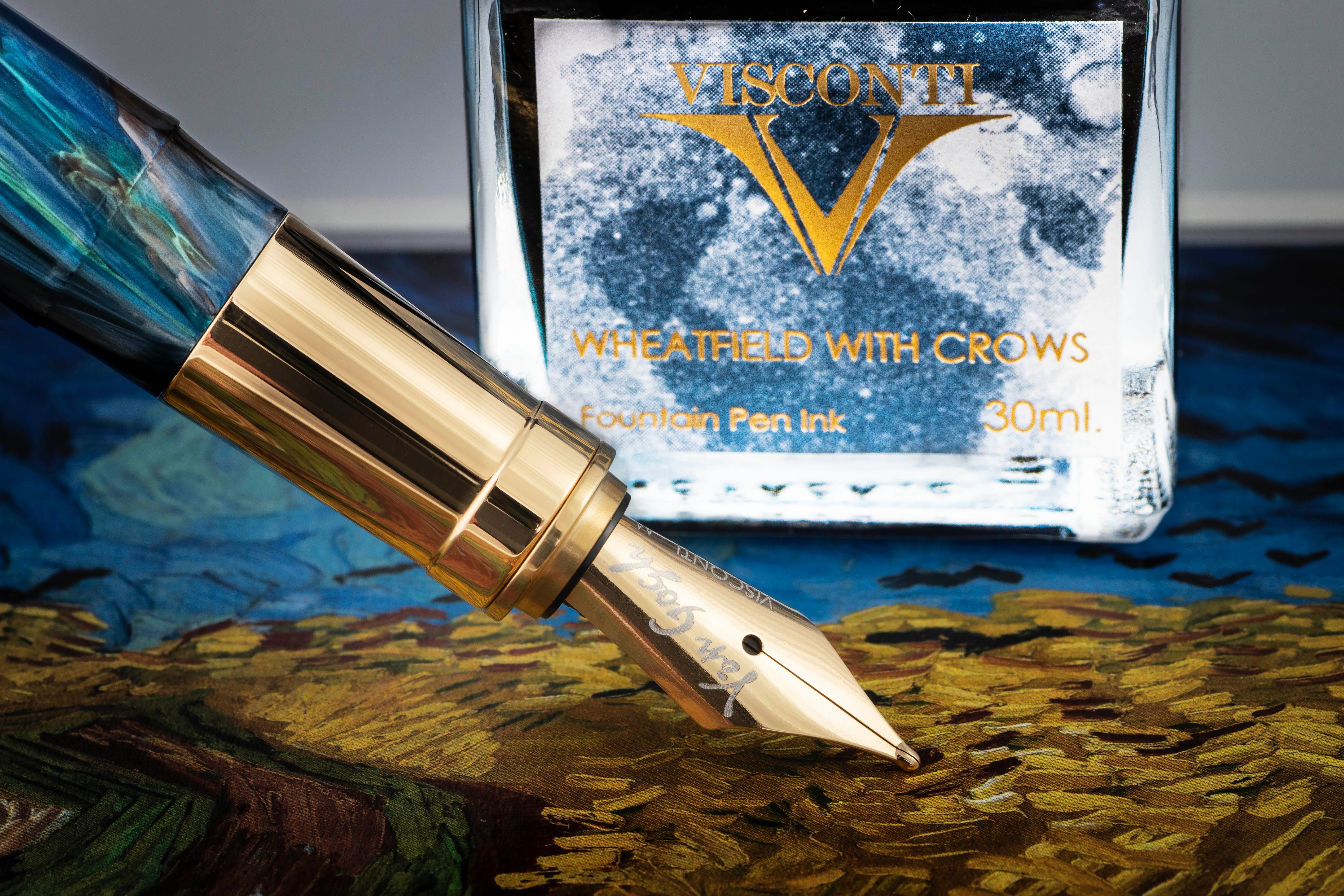 Visconti Van Gogh ''Wheatfield with Crows'' Fountain pen Set
