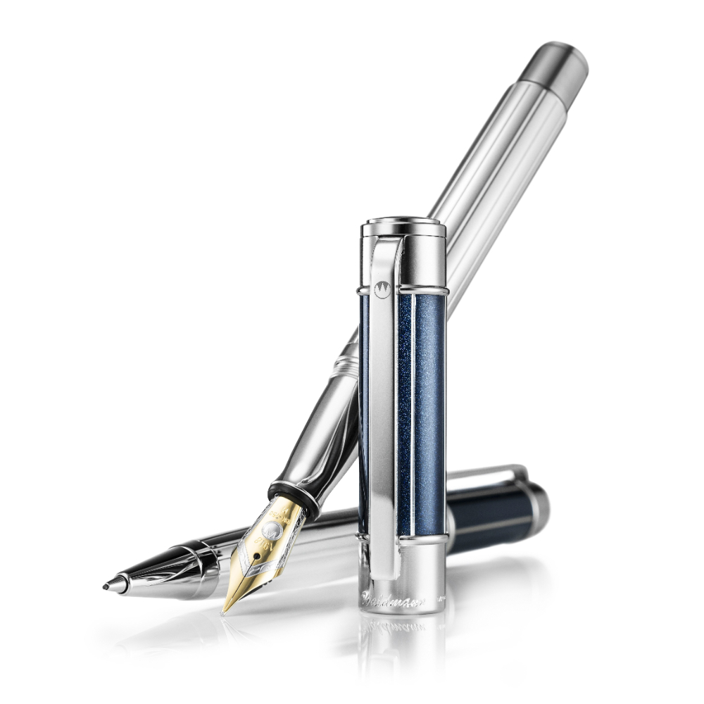 Waldmann Commander 23 Midnight Blue Metallic Esferográfica