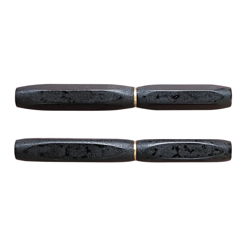 Wancher Densho 6 Facets Tsugaru Shikake Monsha-nuri Stylo Plume