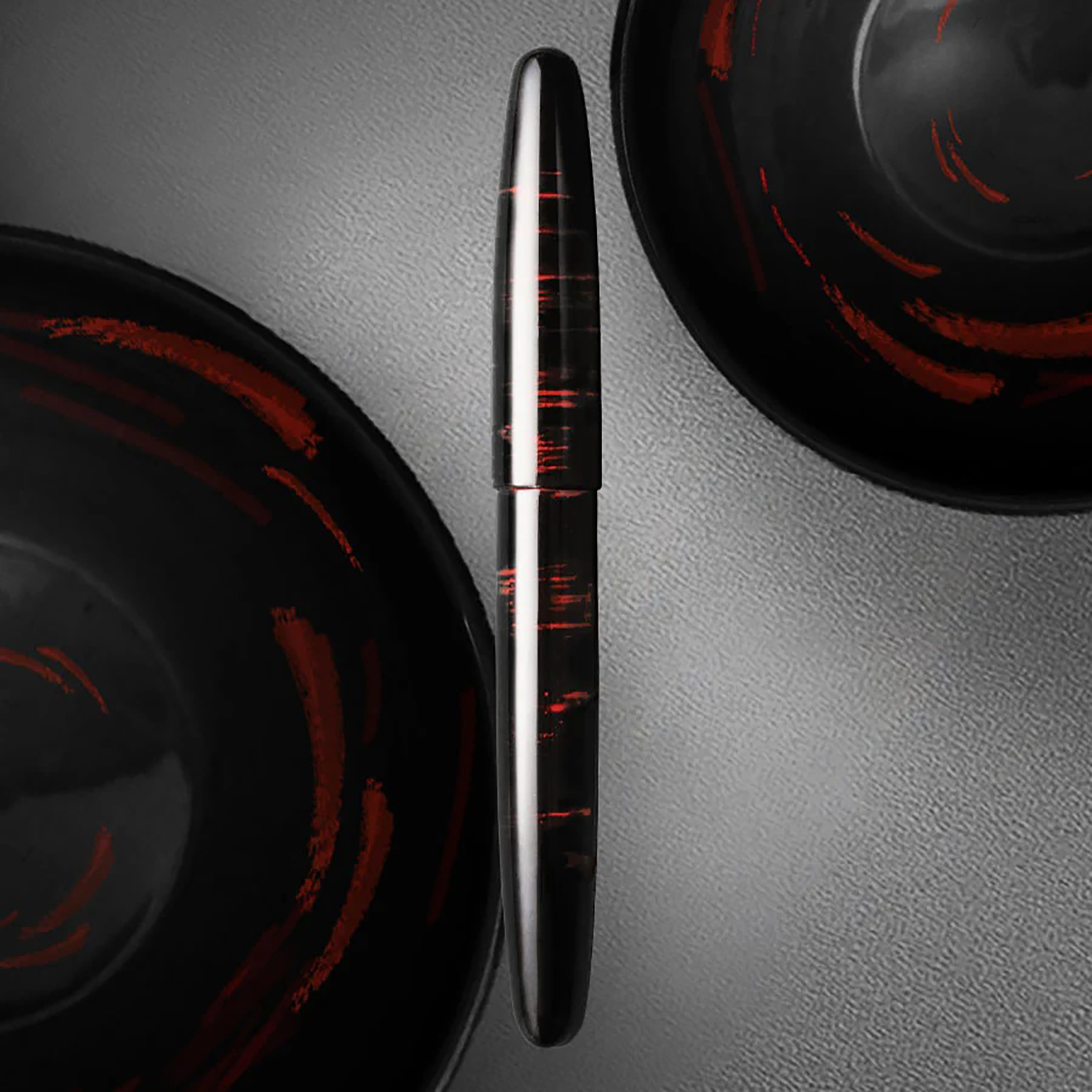 Wancher Dream Pen Aizu Urushi Akebono-nuri Fountain Pen