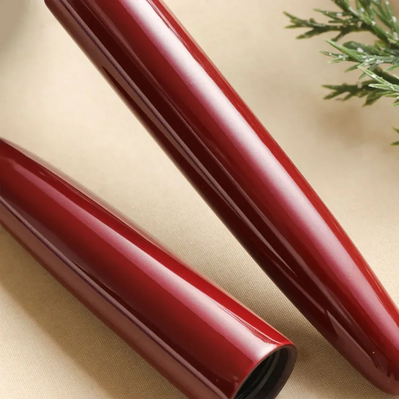 Wancher Dream Pen Aizu Urushi Aka Tamenuri Vulpen