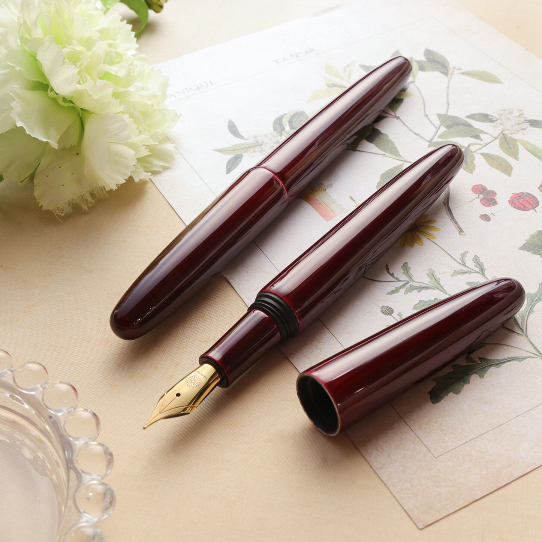 Wancher Dream Pen Aizu Urushi Tamamushi-nuri Aka Vulpen