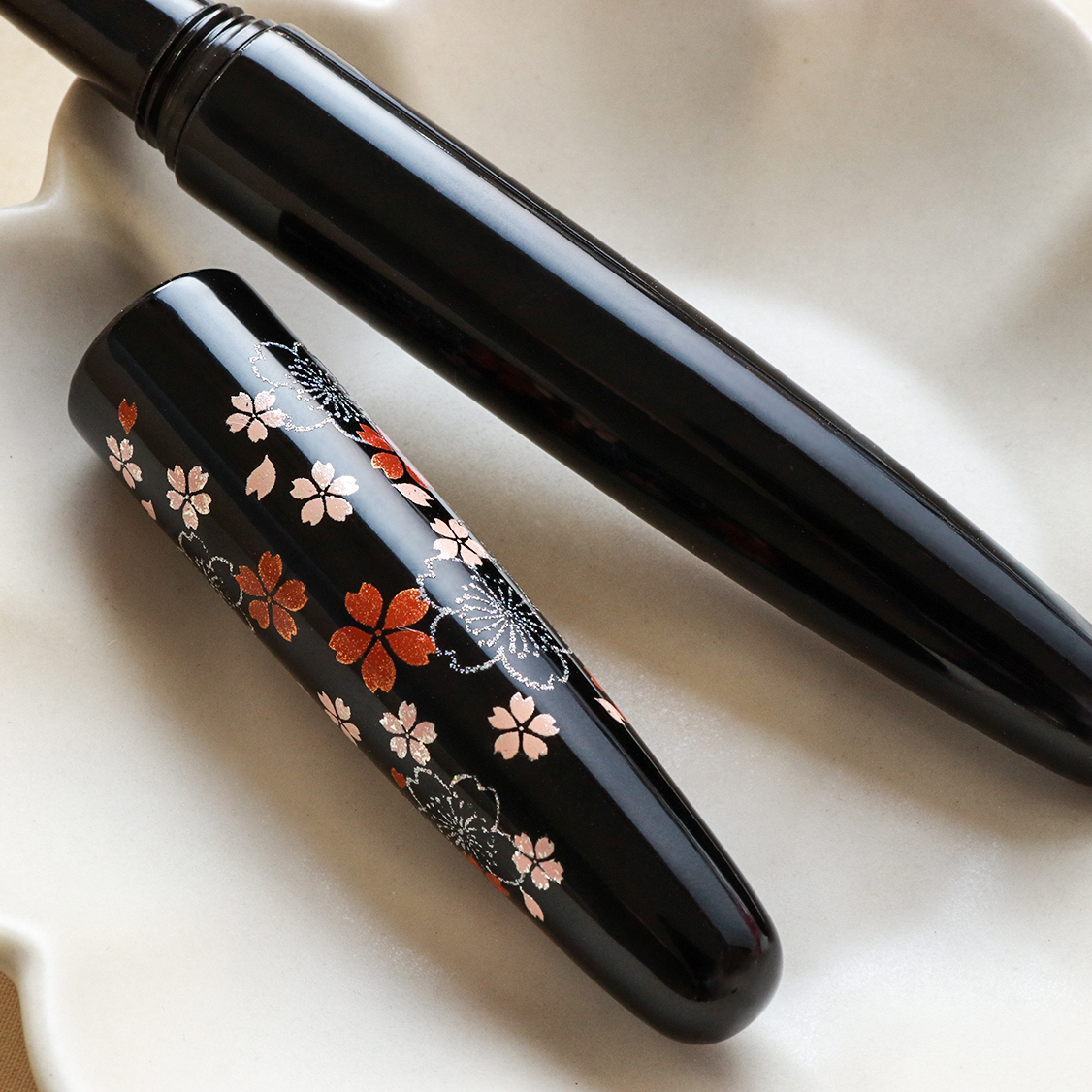 Wancher Dream Pen Echizen Urushi Omoide Sakura Fountain Pen