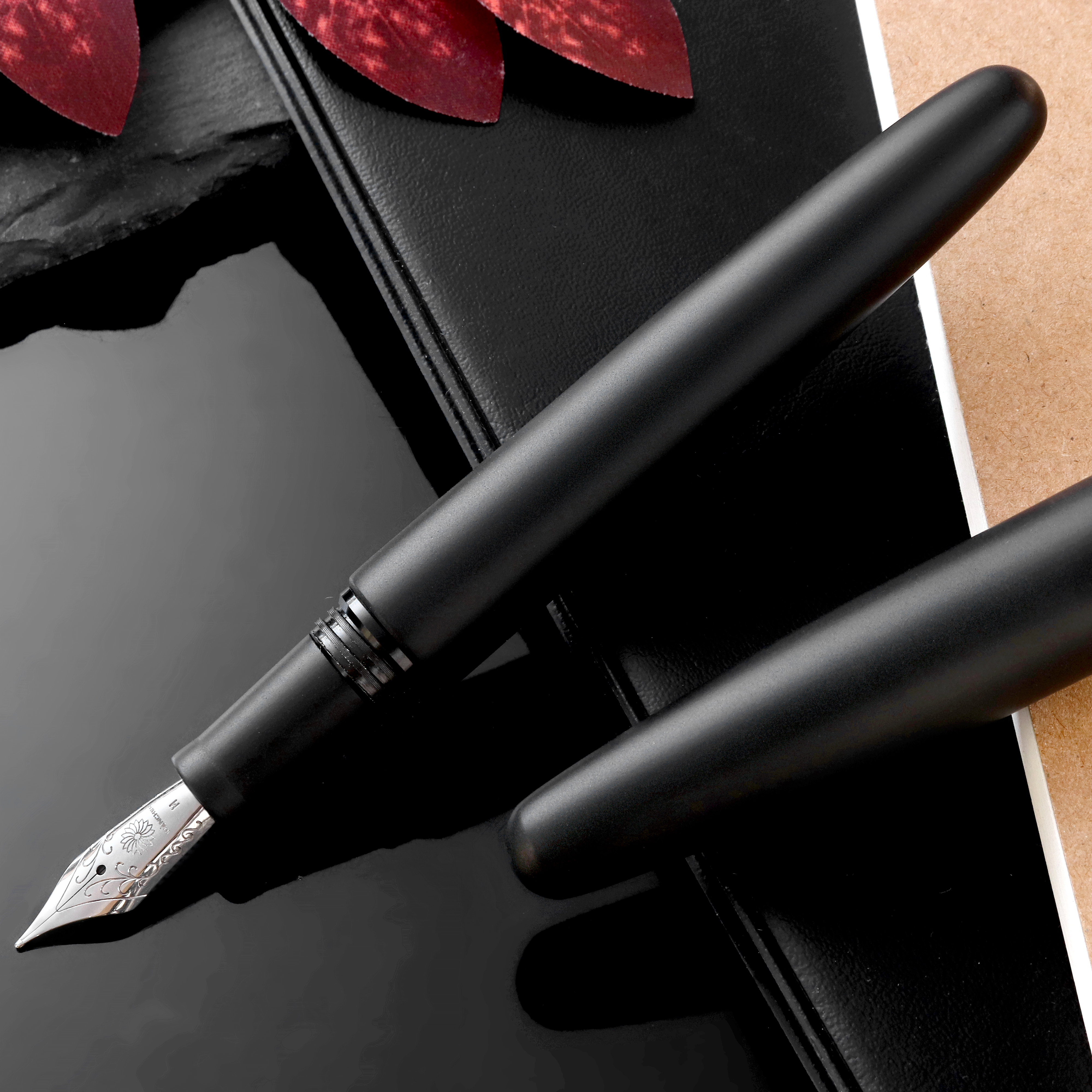 Wancher Dream Pen True Ebonite Matte Black Pióro Wieczne